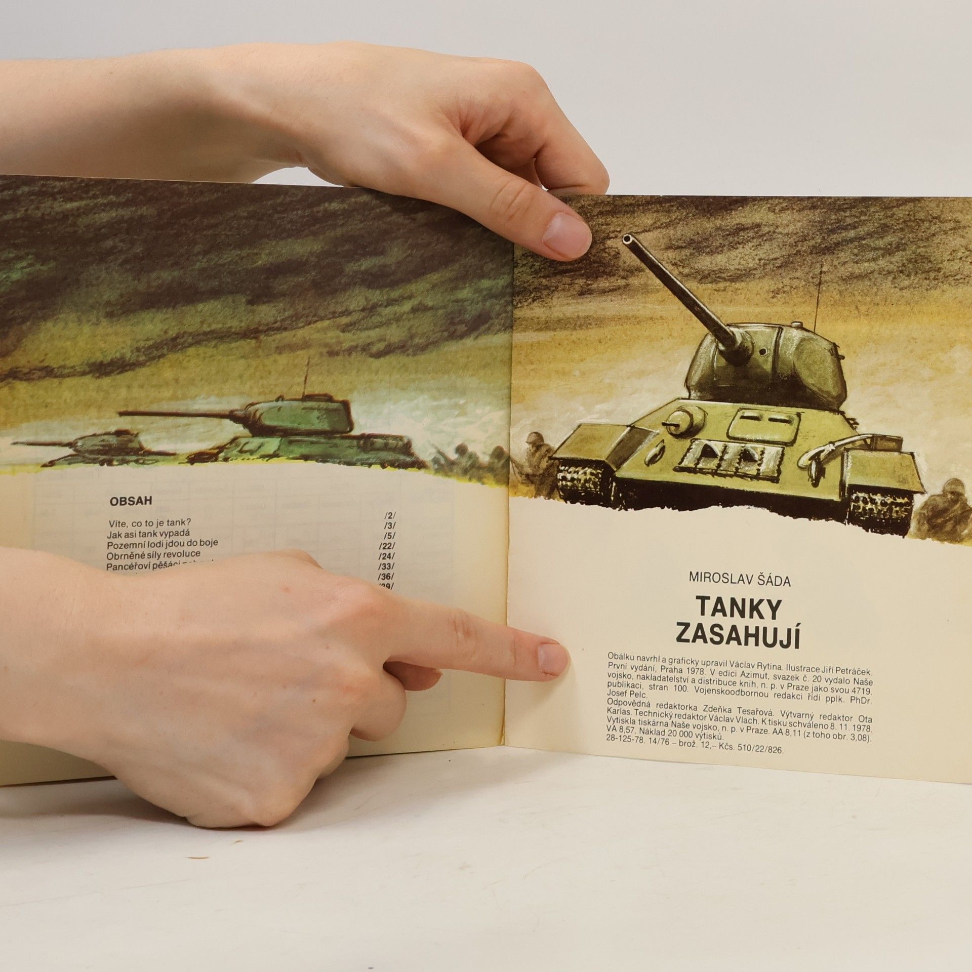Miroslav Šáda Tanky zasahují