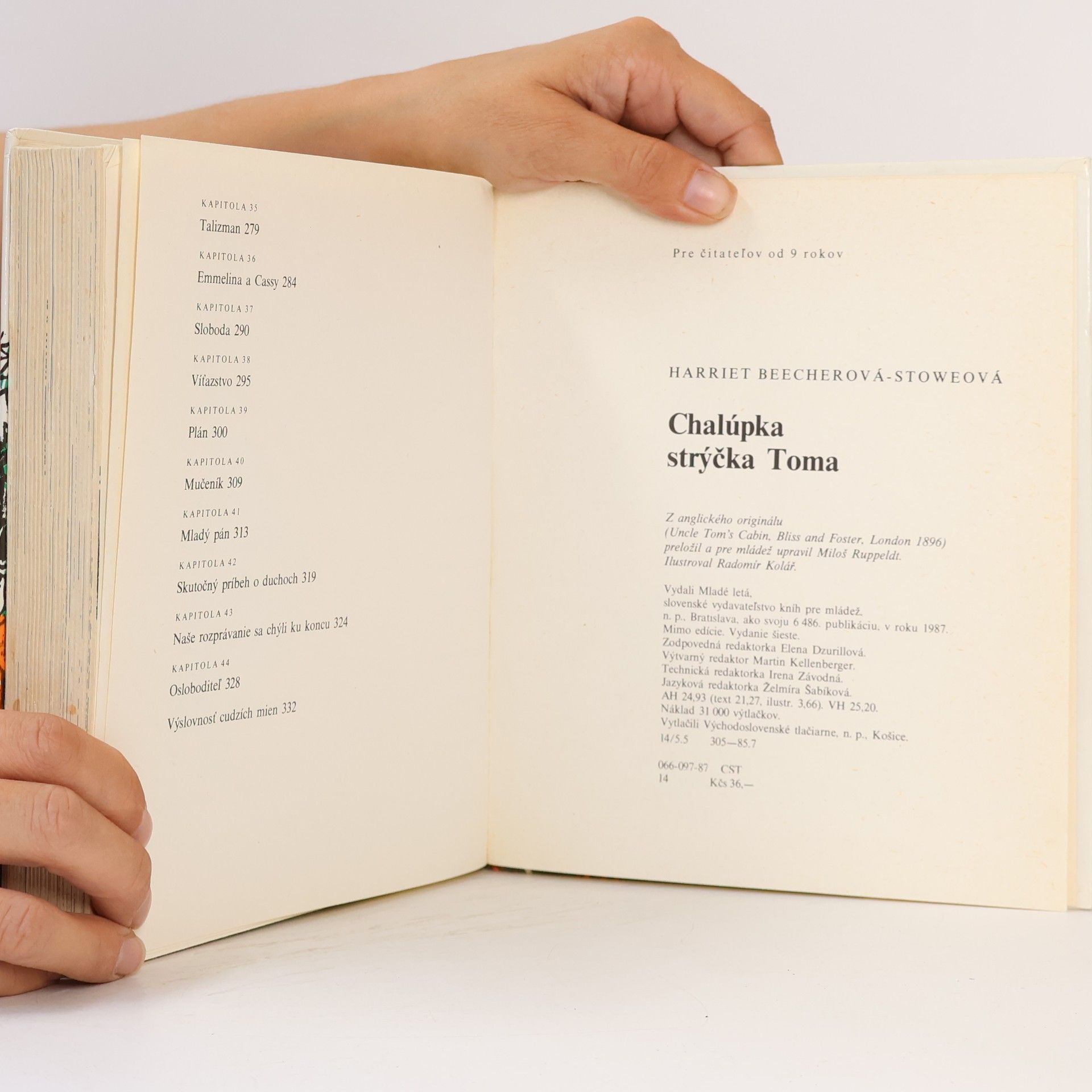 Harriet Beecher Stowe Chalúpka strýčka Toma