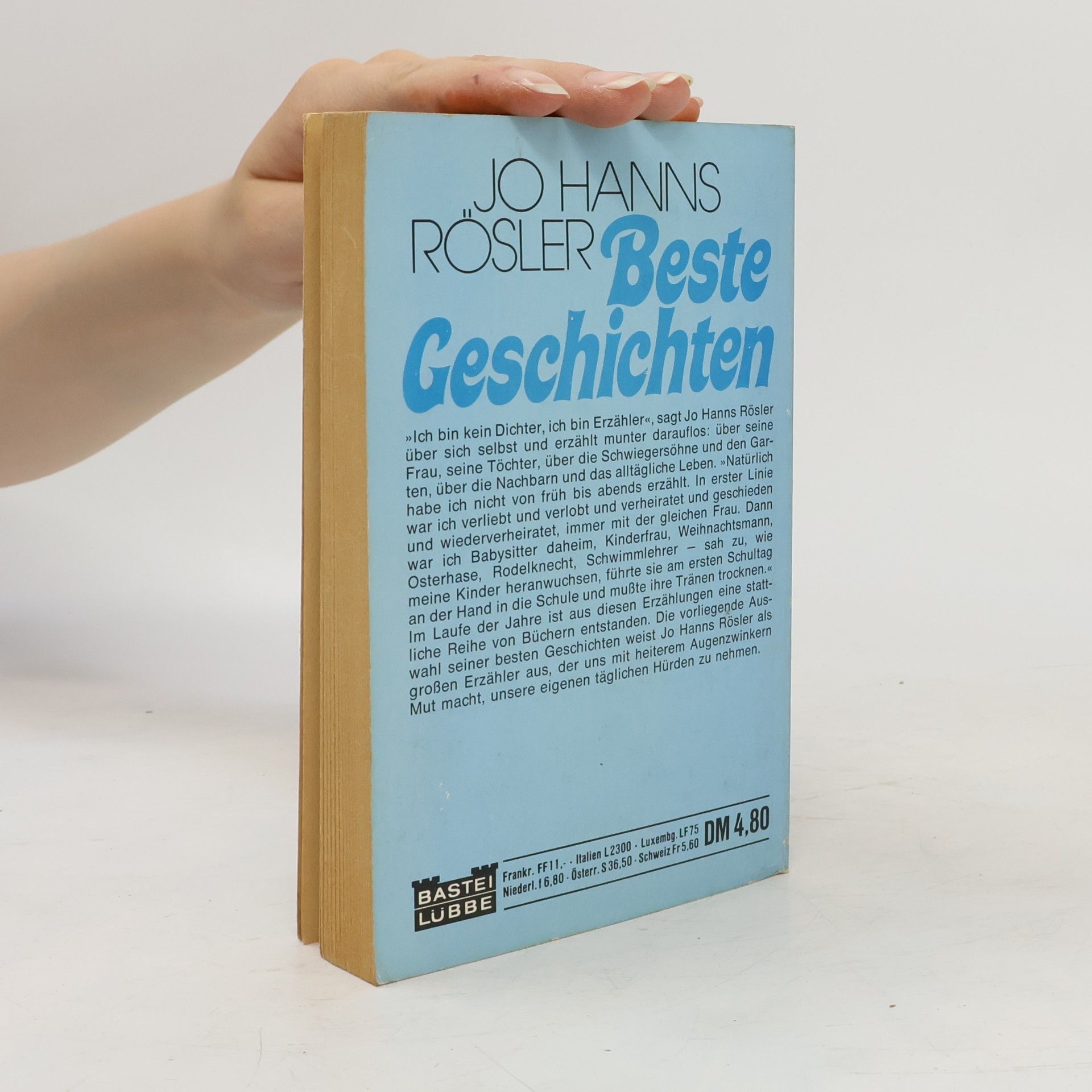 Jo Hanns Rösler Beste Geschichten