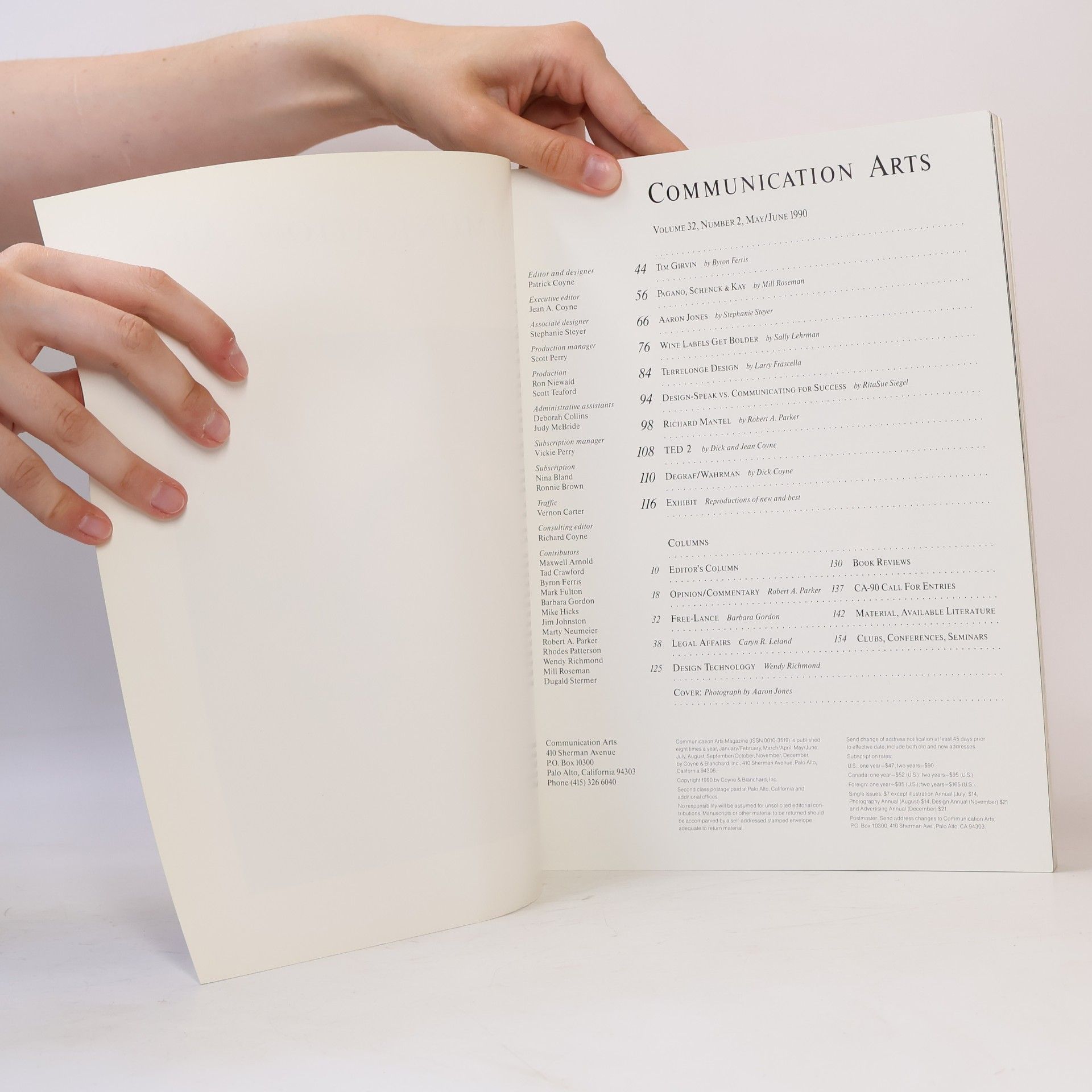 AA.VV. Communication Arts 1990