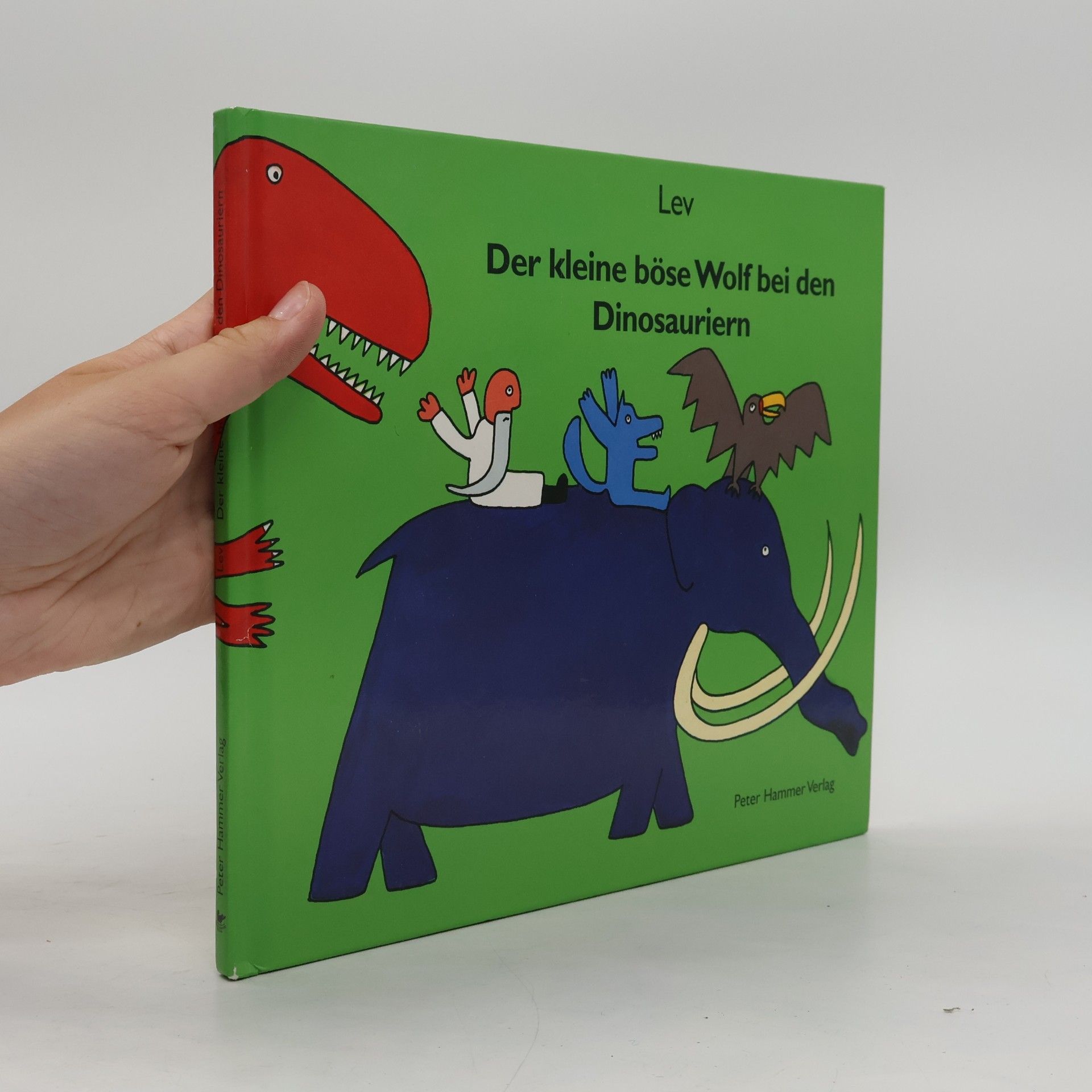 Der kleine, böse Wolf bei den Dinosauriern