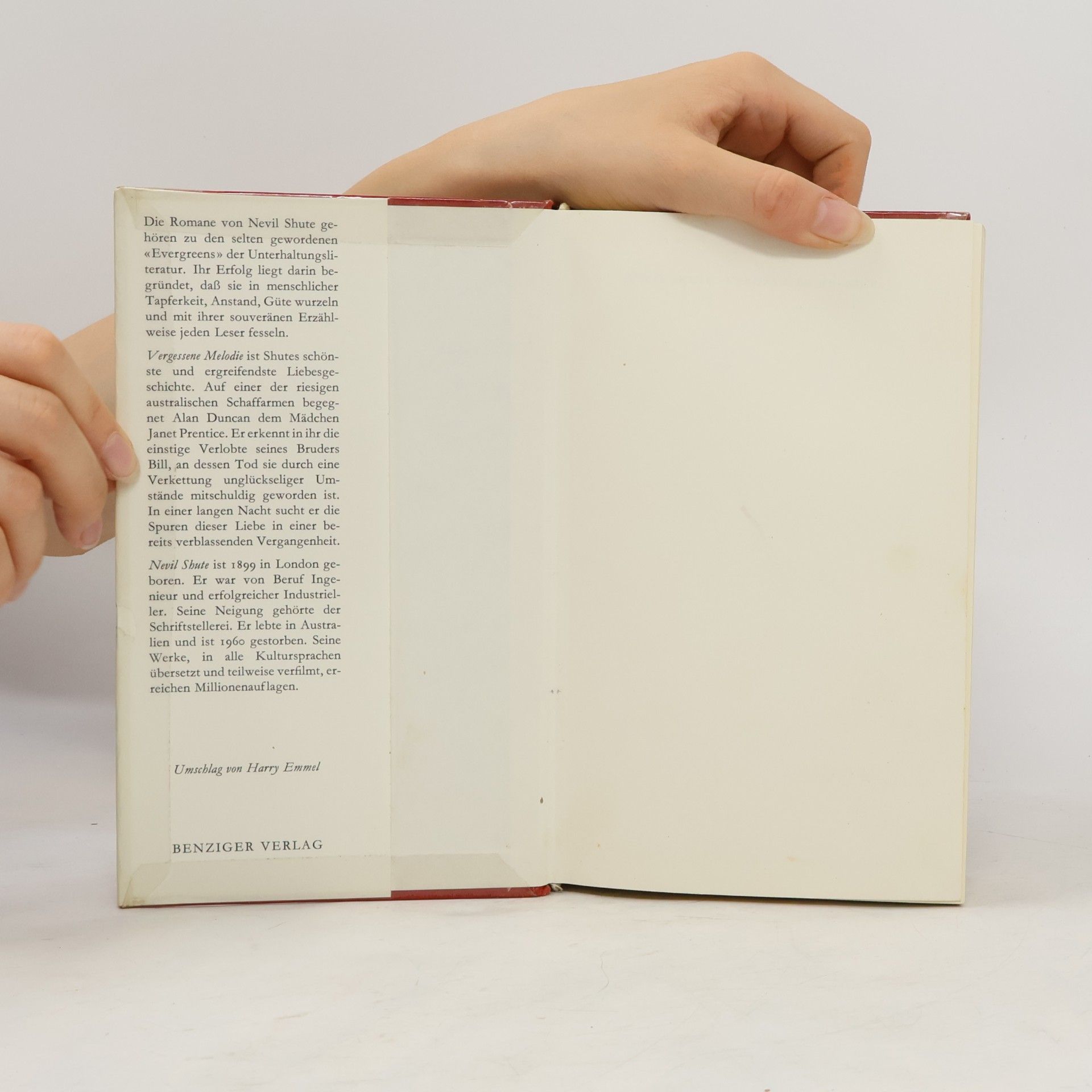 Nevil Shute Vergessene melodie