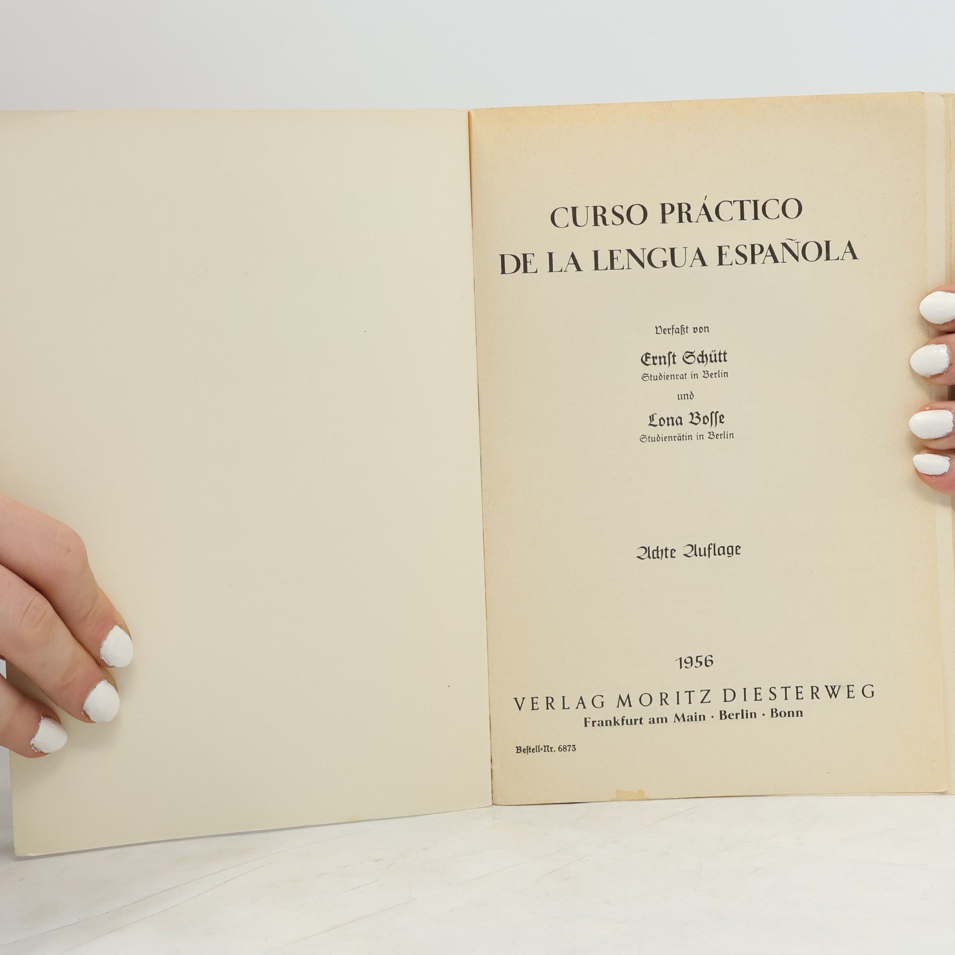A. S. Hermoso Curso Practico de la Gramatica de Espanol Lengua Extranjera