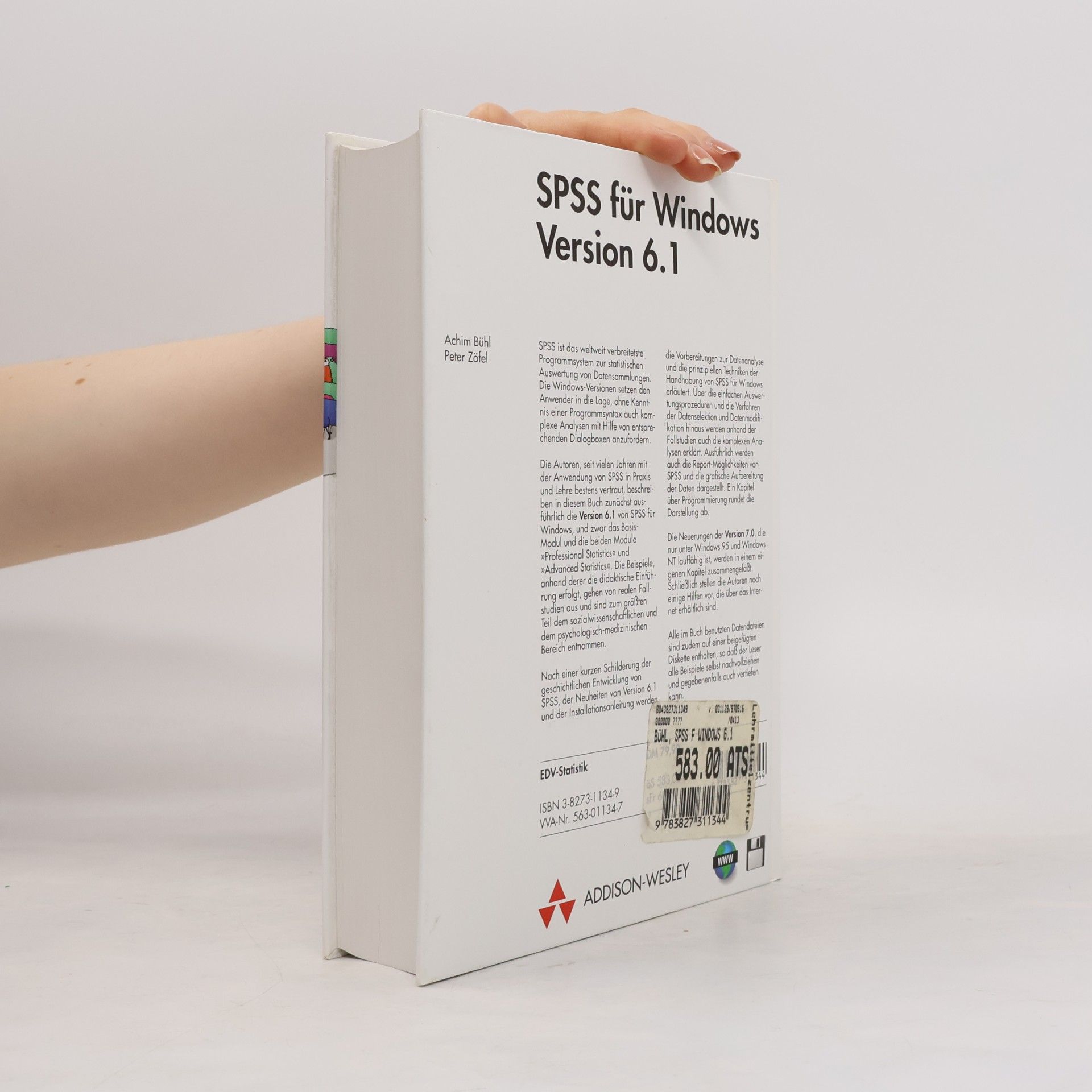 Achim Bühl SPSS für Windows Version 6.1