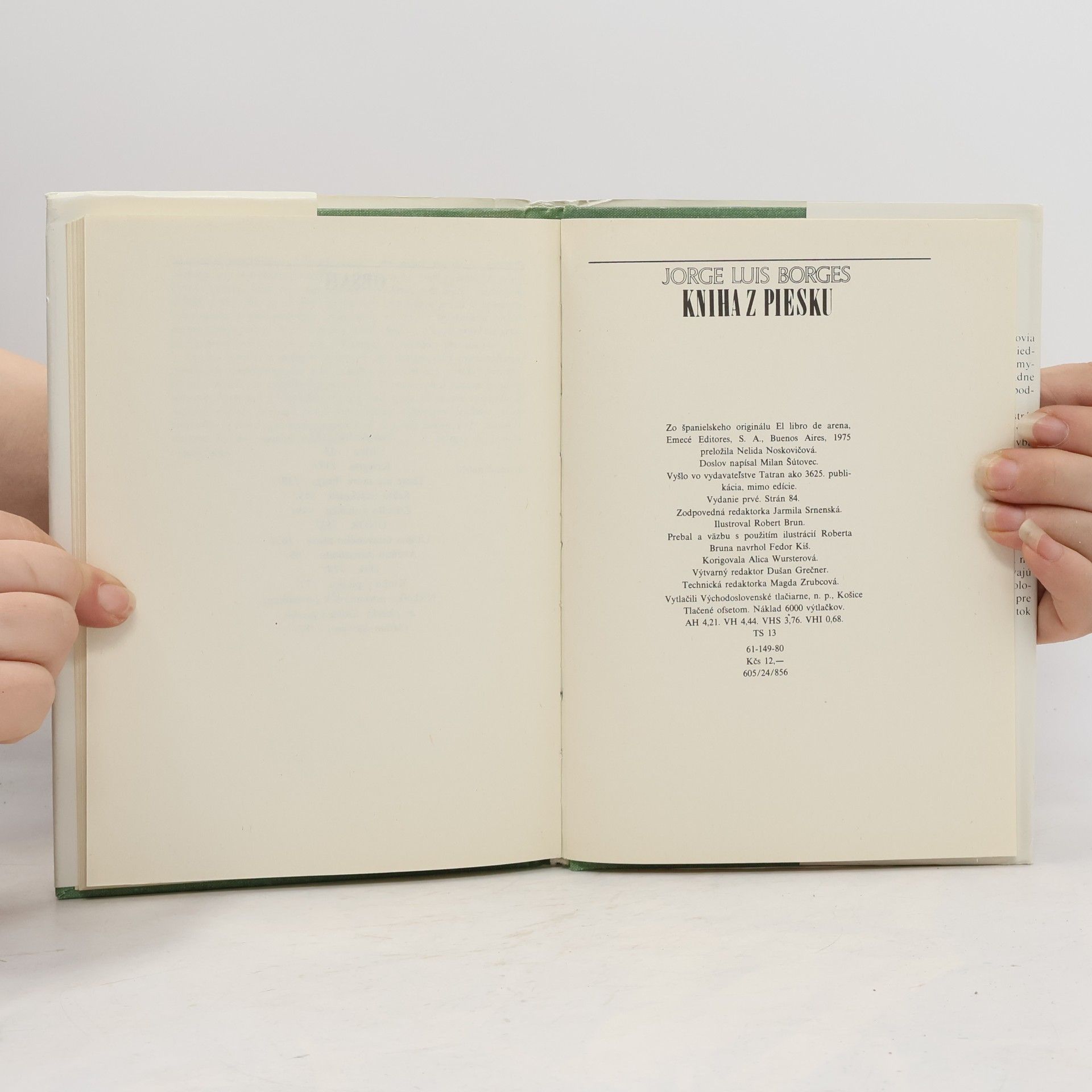 Jorge Luis Borges Kniha z piesku