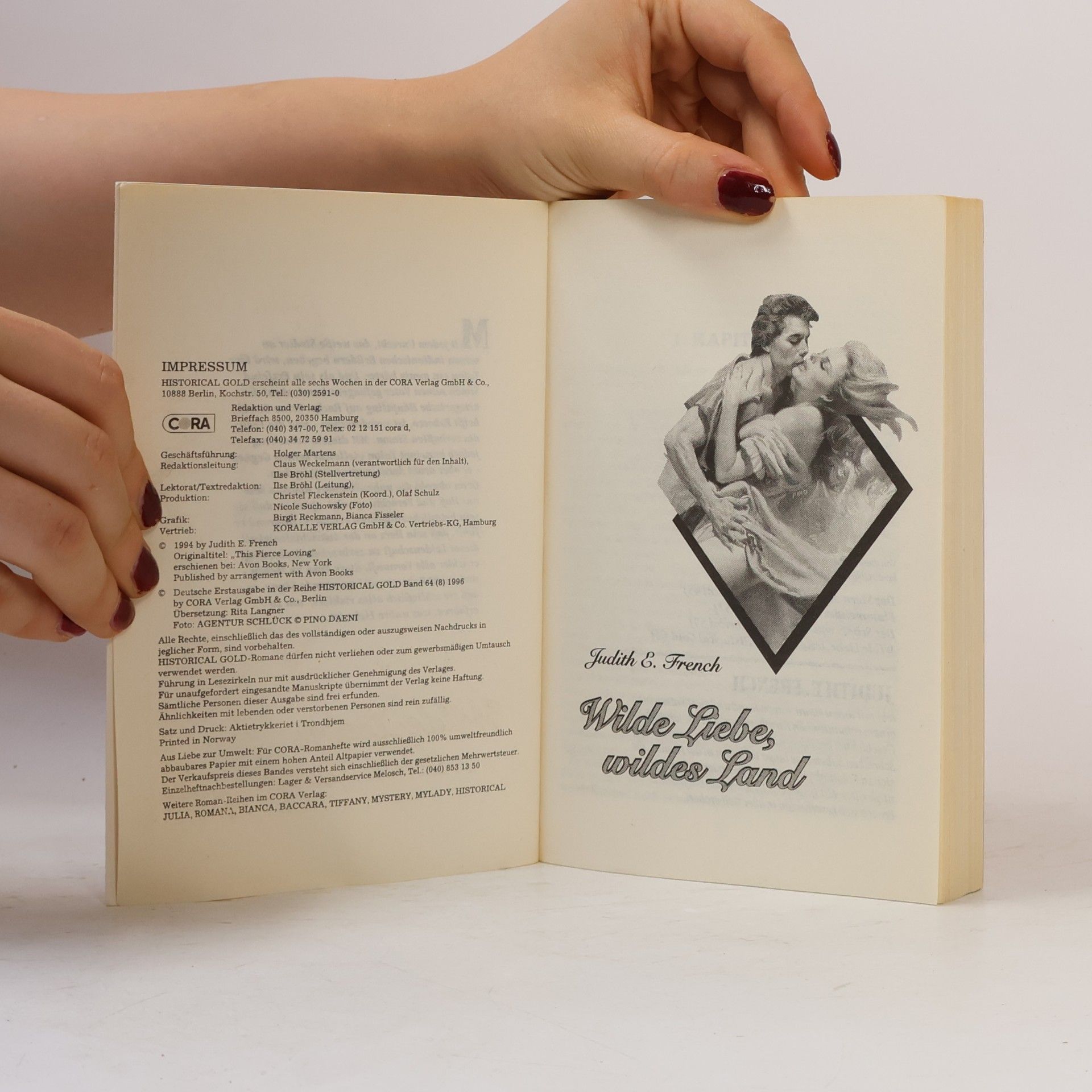 Judith E. French Wilde Liebe, wildes Land