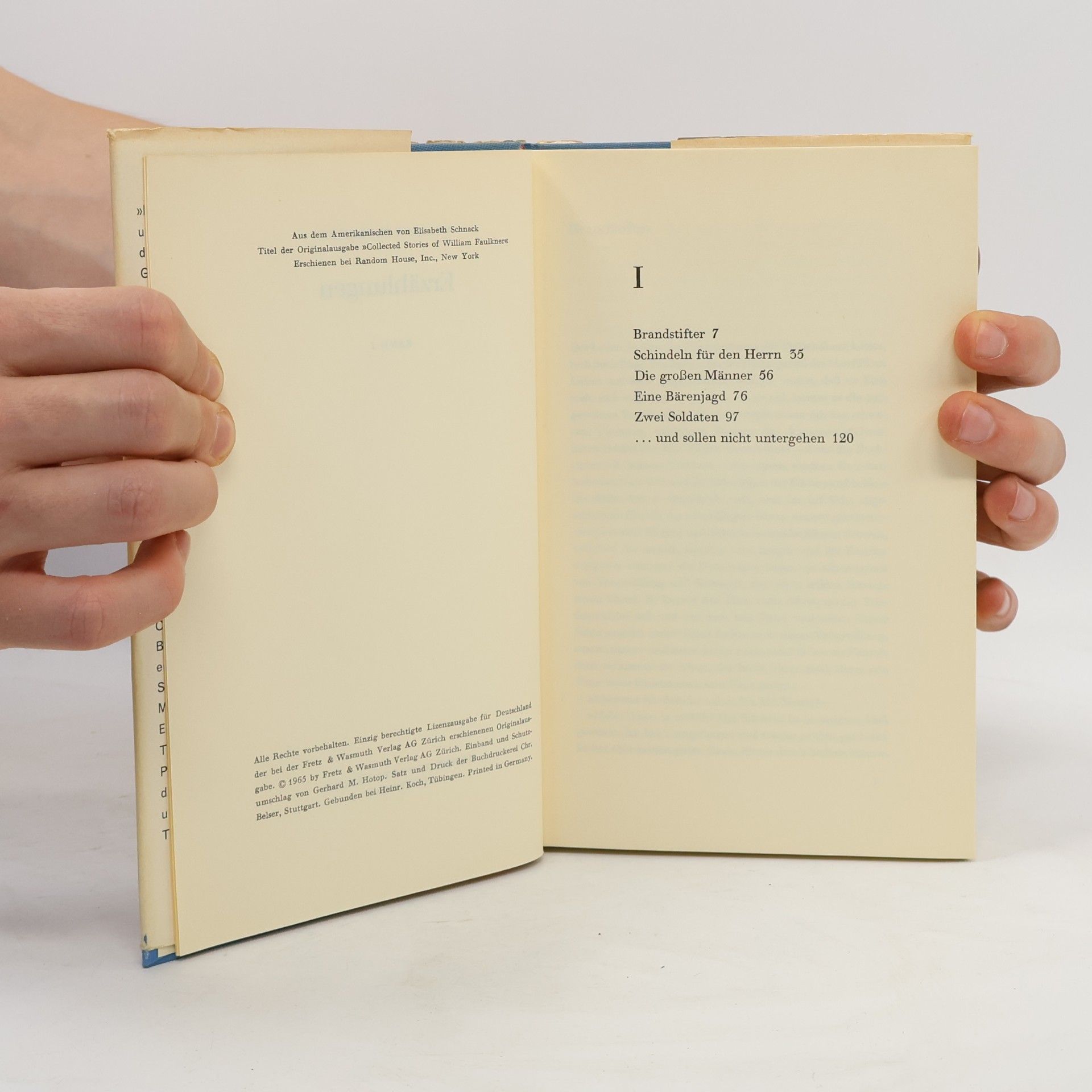 William Faulkner Erzählungen I