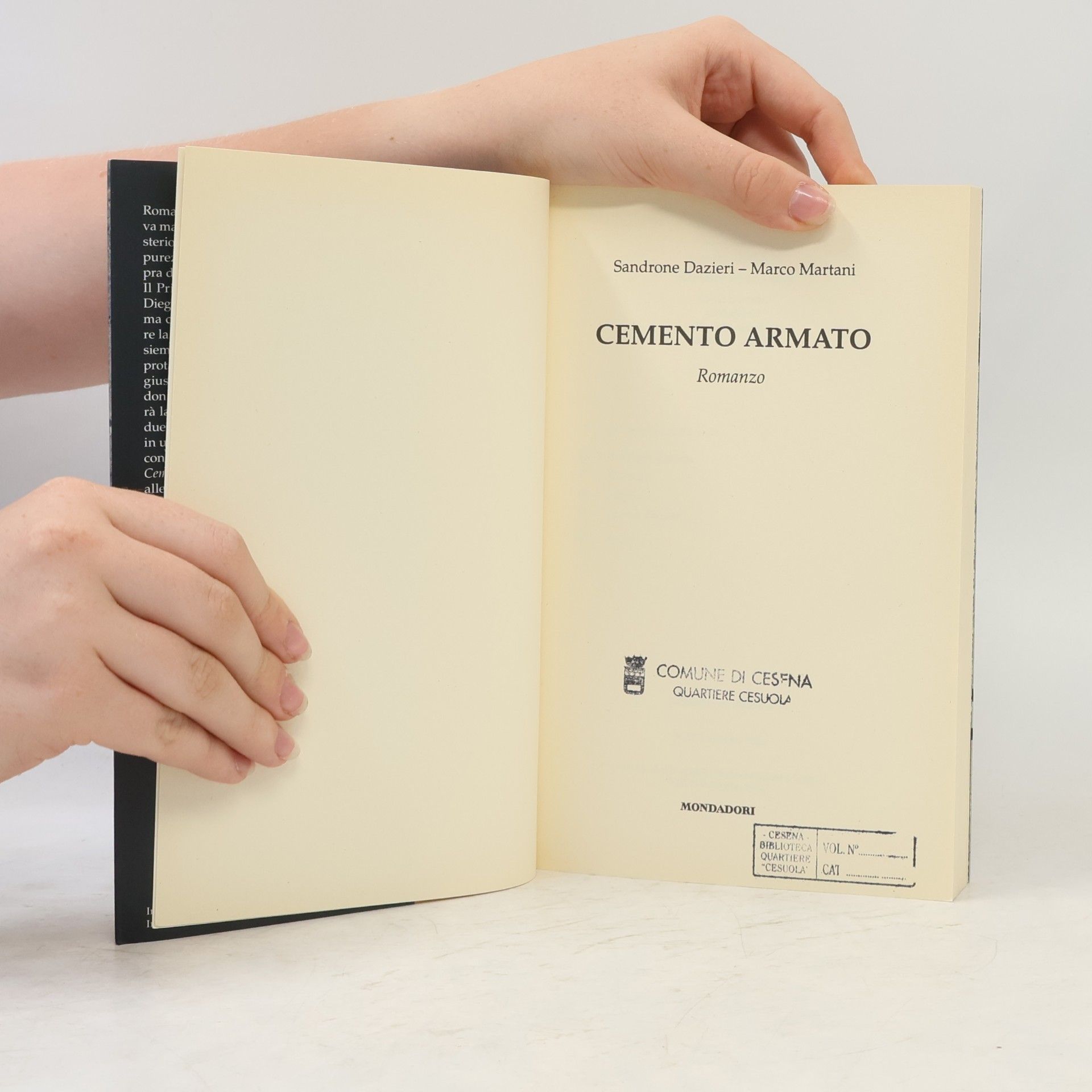 Sandrone Dazieri Cemento armato