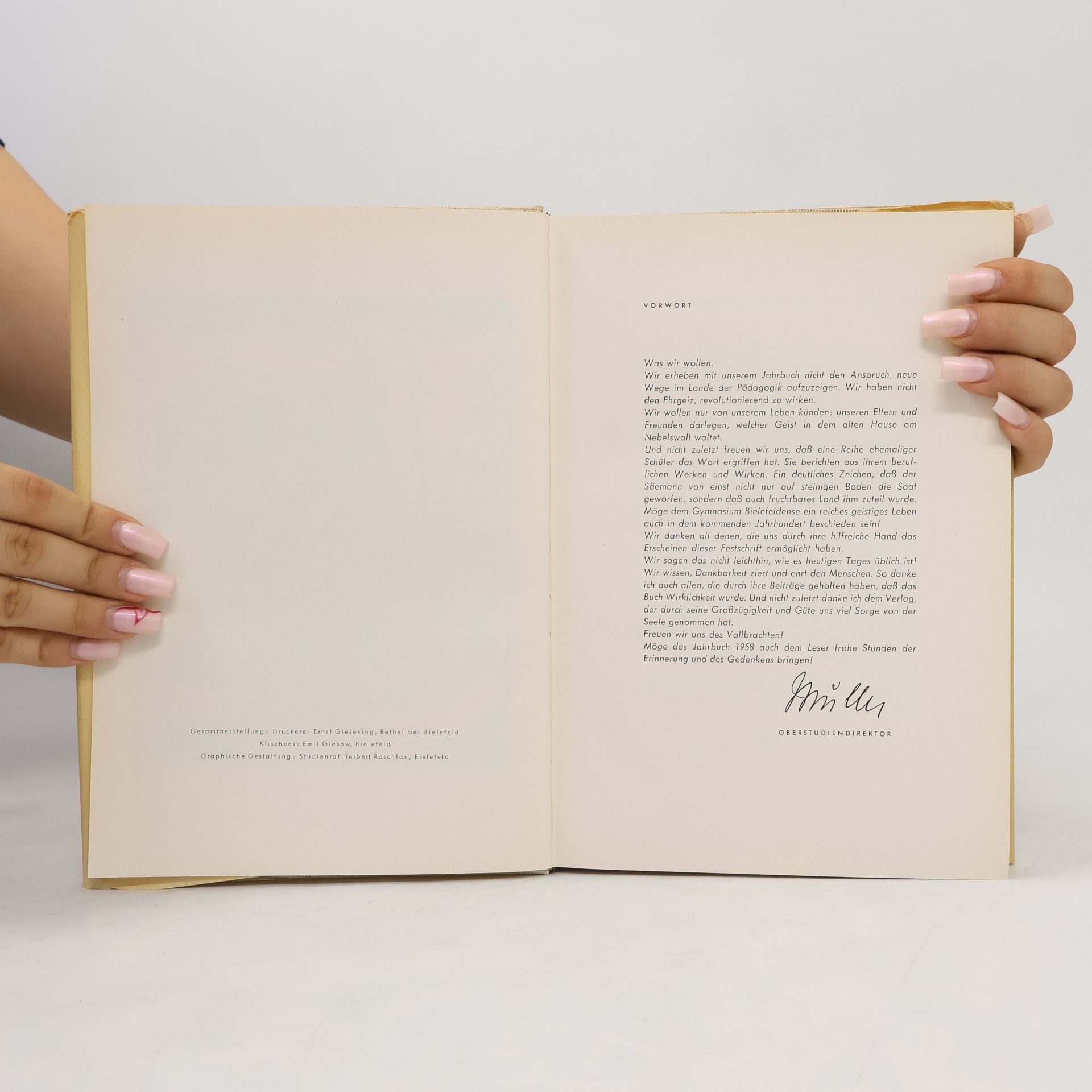 Autorenkollektiv 400 Jahre Staatl. Stadt. Gymnasium zu Bielefeld