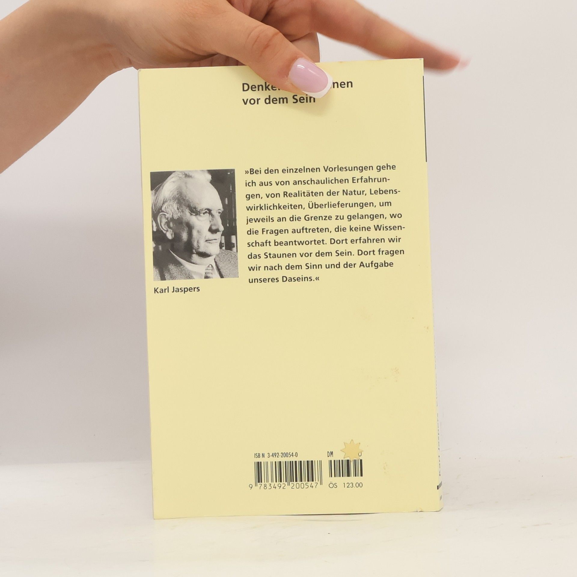 Karl Jaspers Kleine Schule des philosophischen Denkens