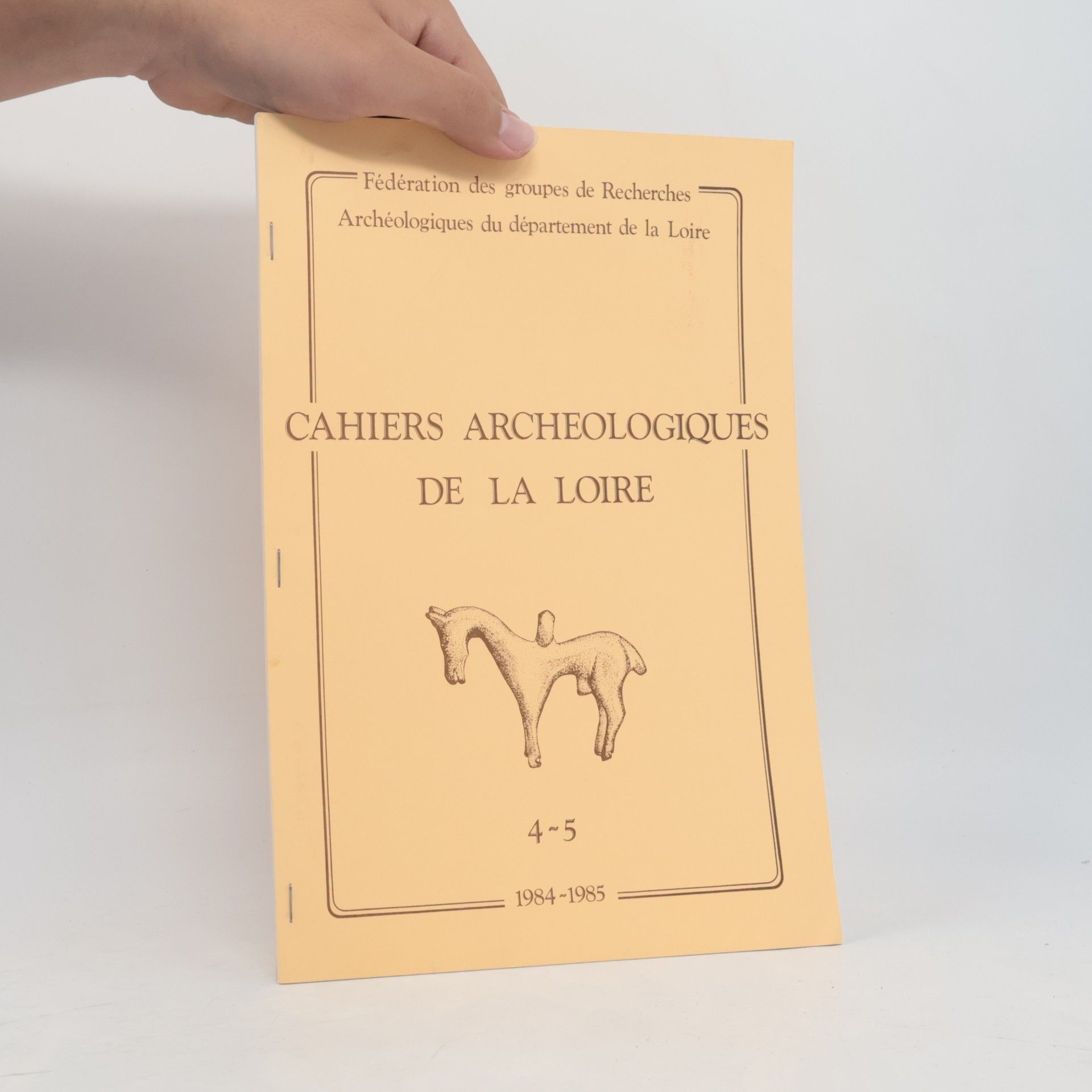 Collectif d'auteurs Cahiers archeologiques de la loire