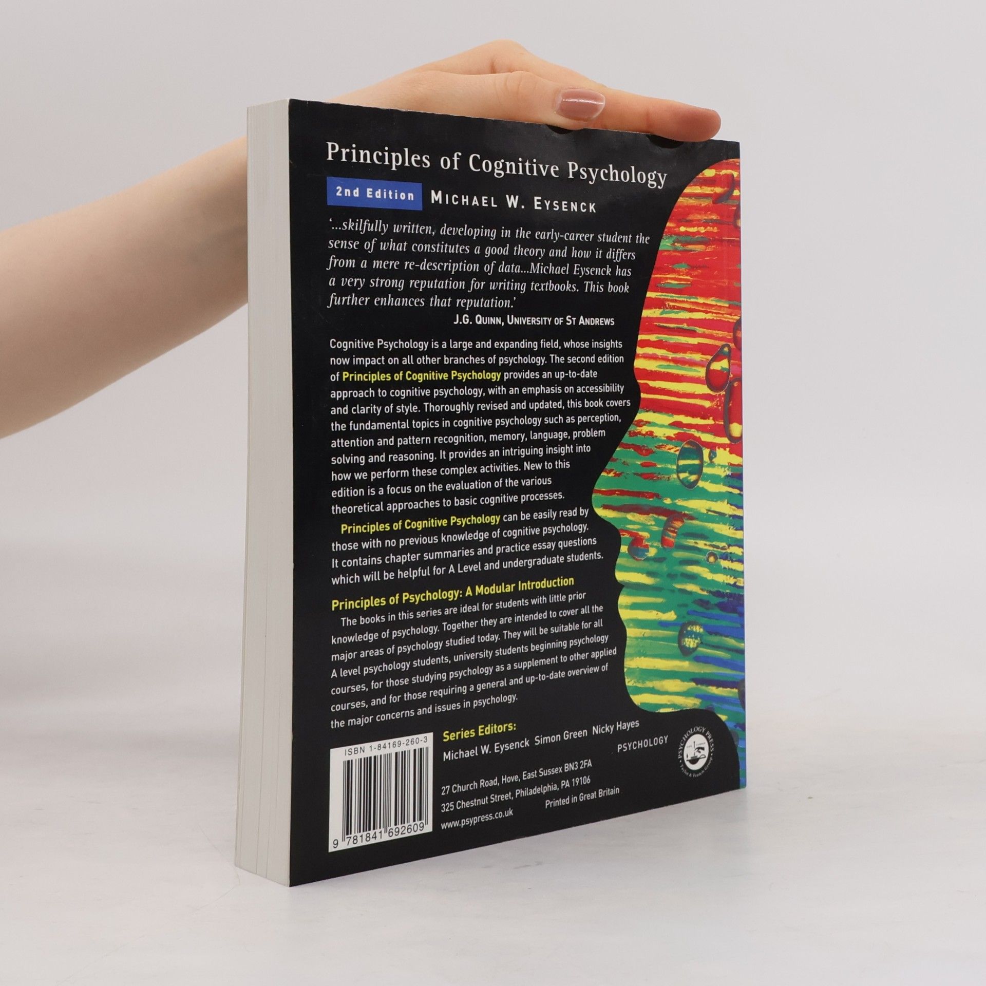 Michael Eysenck Principles of Cognitive Psychology: 2nd Edition