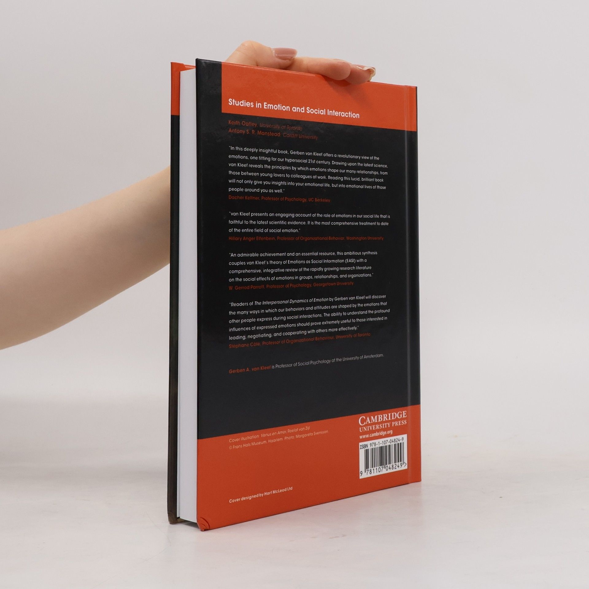 Gerben A. van Kleef Studies in Emotion and Social Interaction: The Interpersonal Dynamics of Emotion