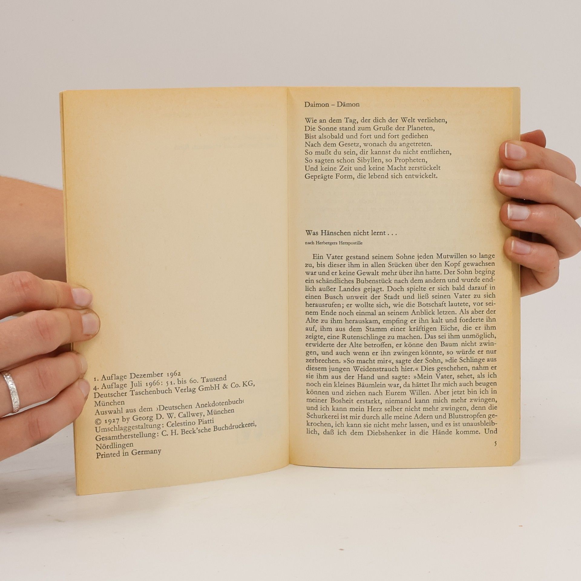 Paul Alverdes Deutsches Anekdotenbuch