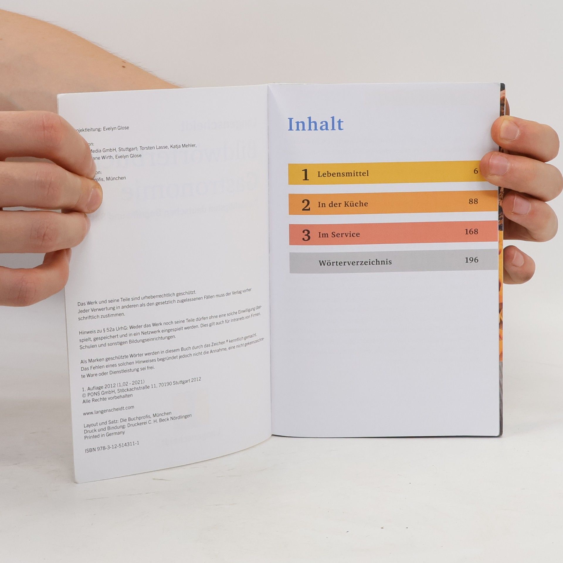 Autorenkollektiv Langenscheidt Bildwörterbuch Gastronomie