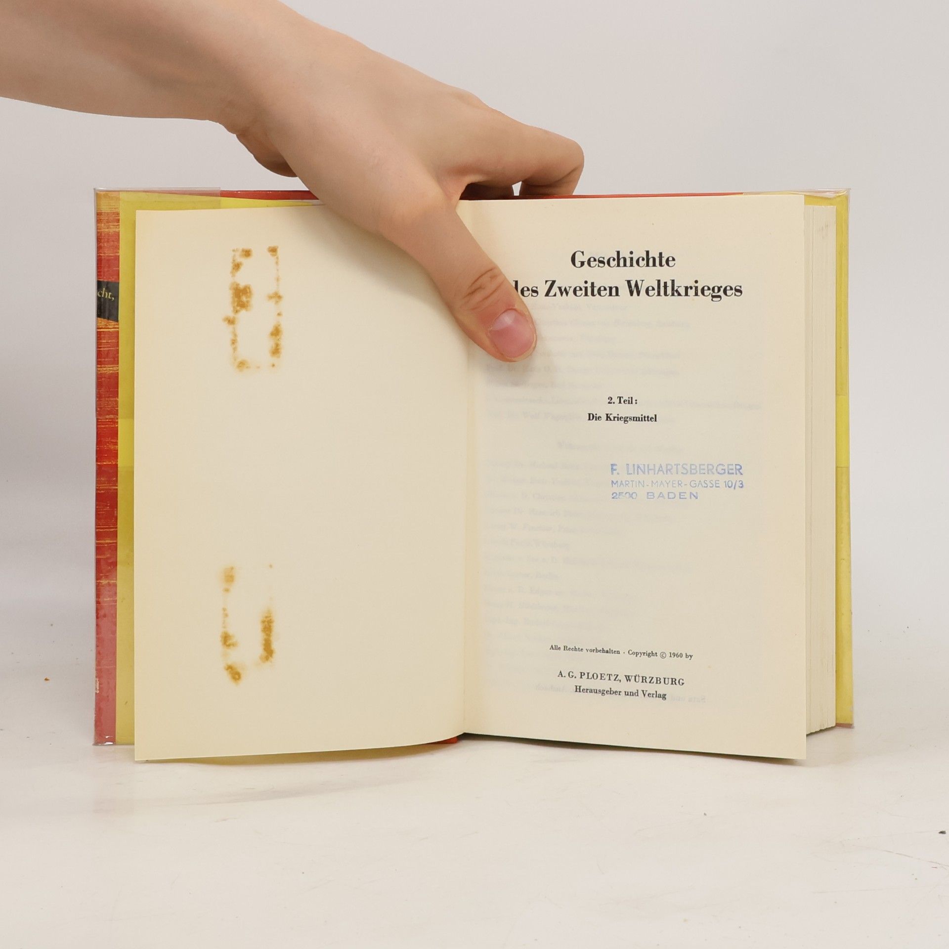 Autorenkollektiv Geschichte des zweiten Weltkrieges 2. Teil
