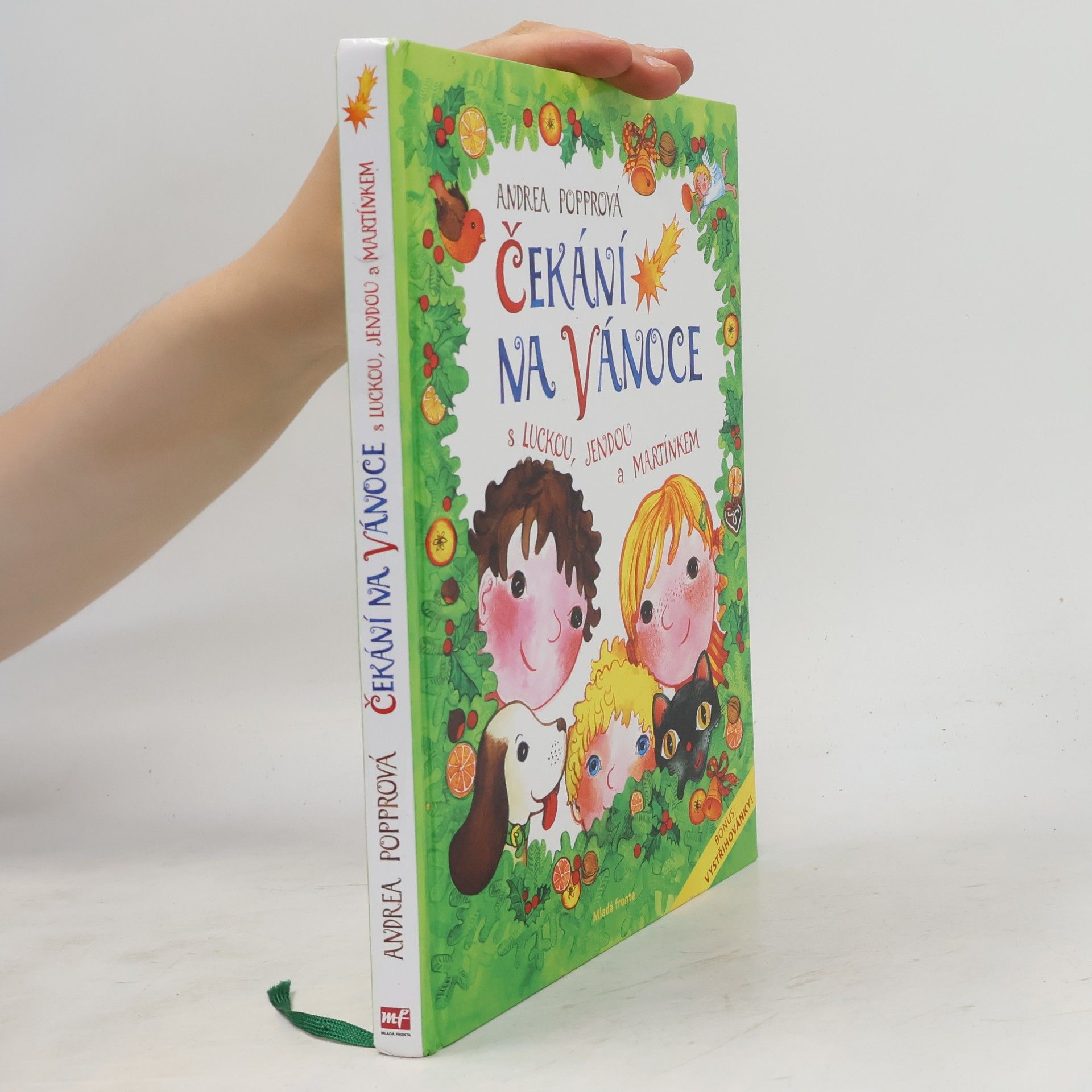 Andrea Popprová Čekání na Vánoce s Luckou, Jendou a Martínkem
