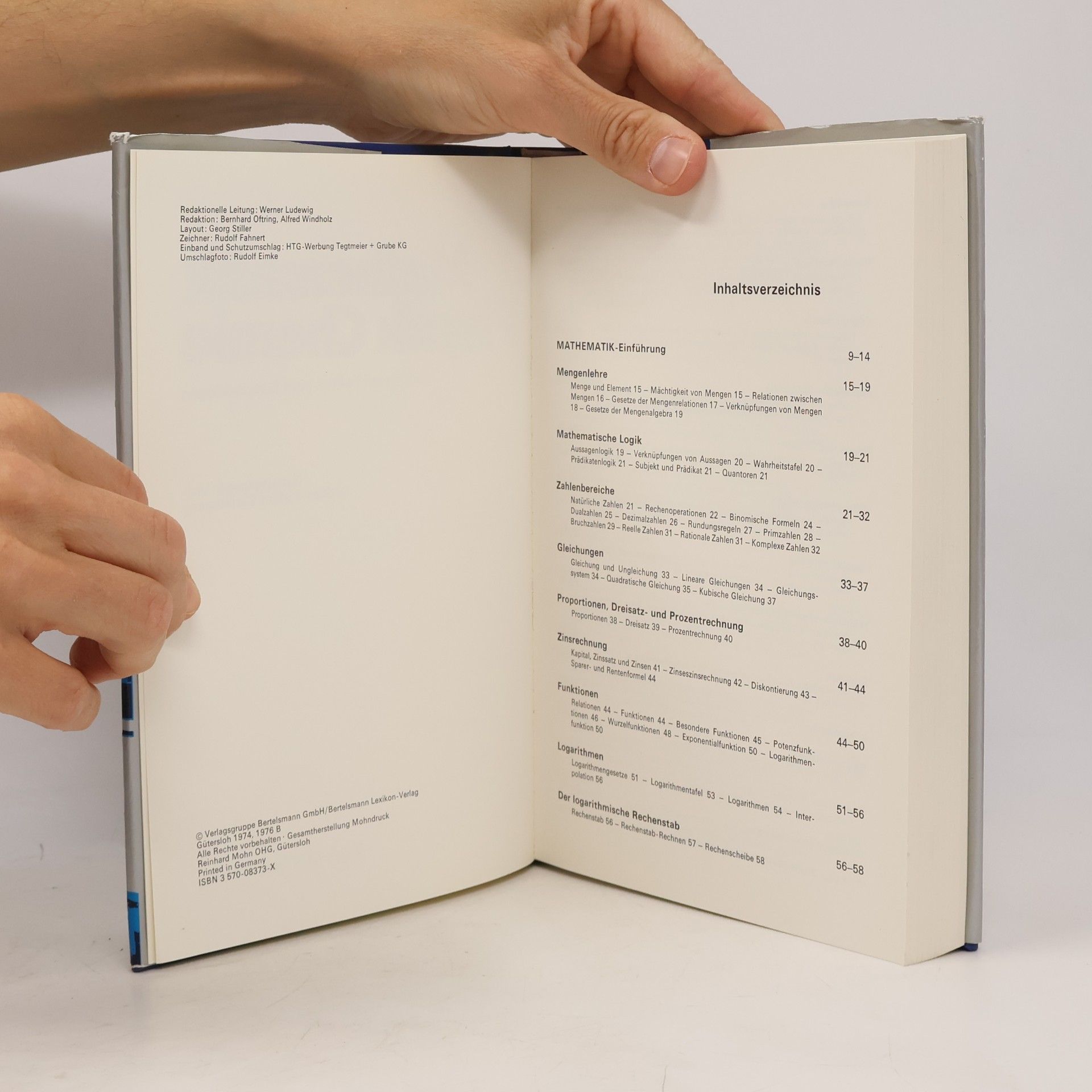 Ludewig Werner Mathematik, Physik, Chemie