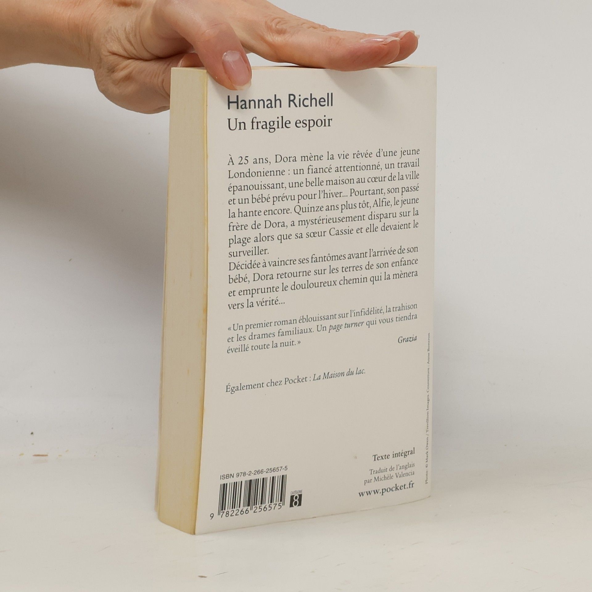 Hannah Richell Un fragile espoir