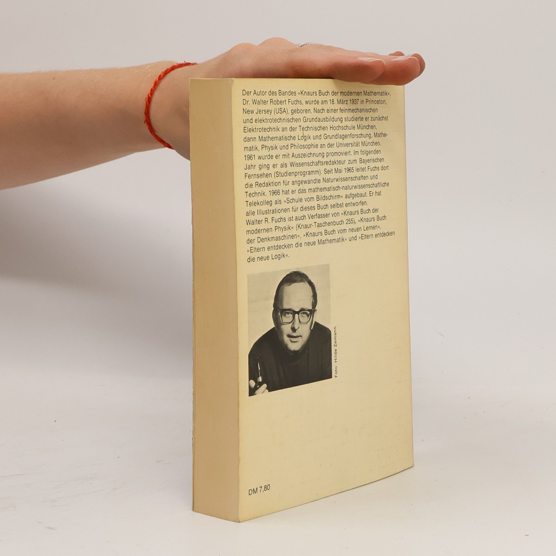Walter Robert Fuchs Knaurs Buch der Modernen Mathematik