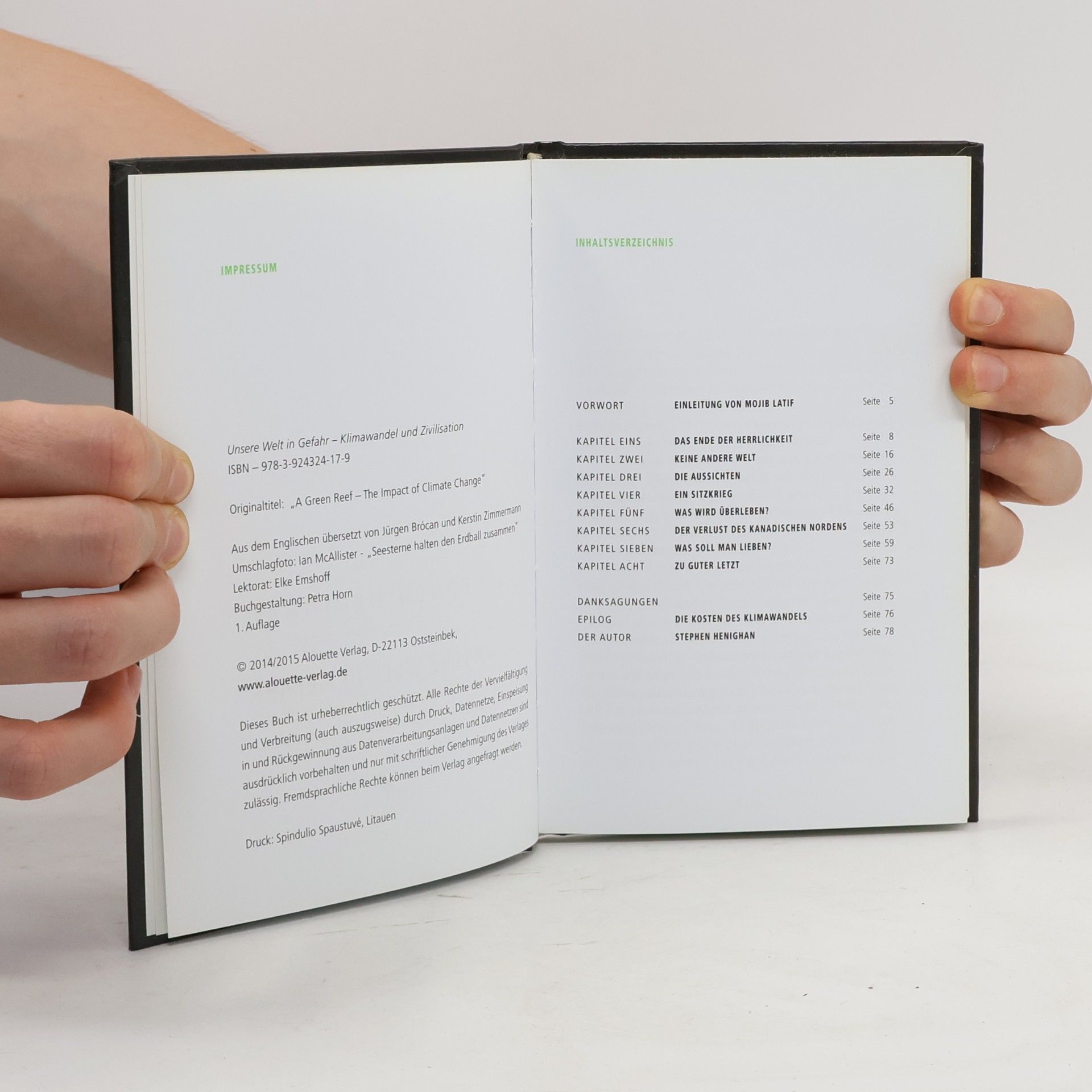Stephen Henighan Unsere Welt in Gefahr