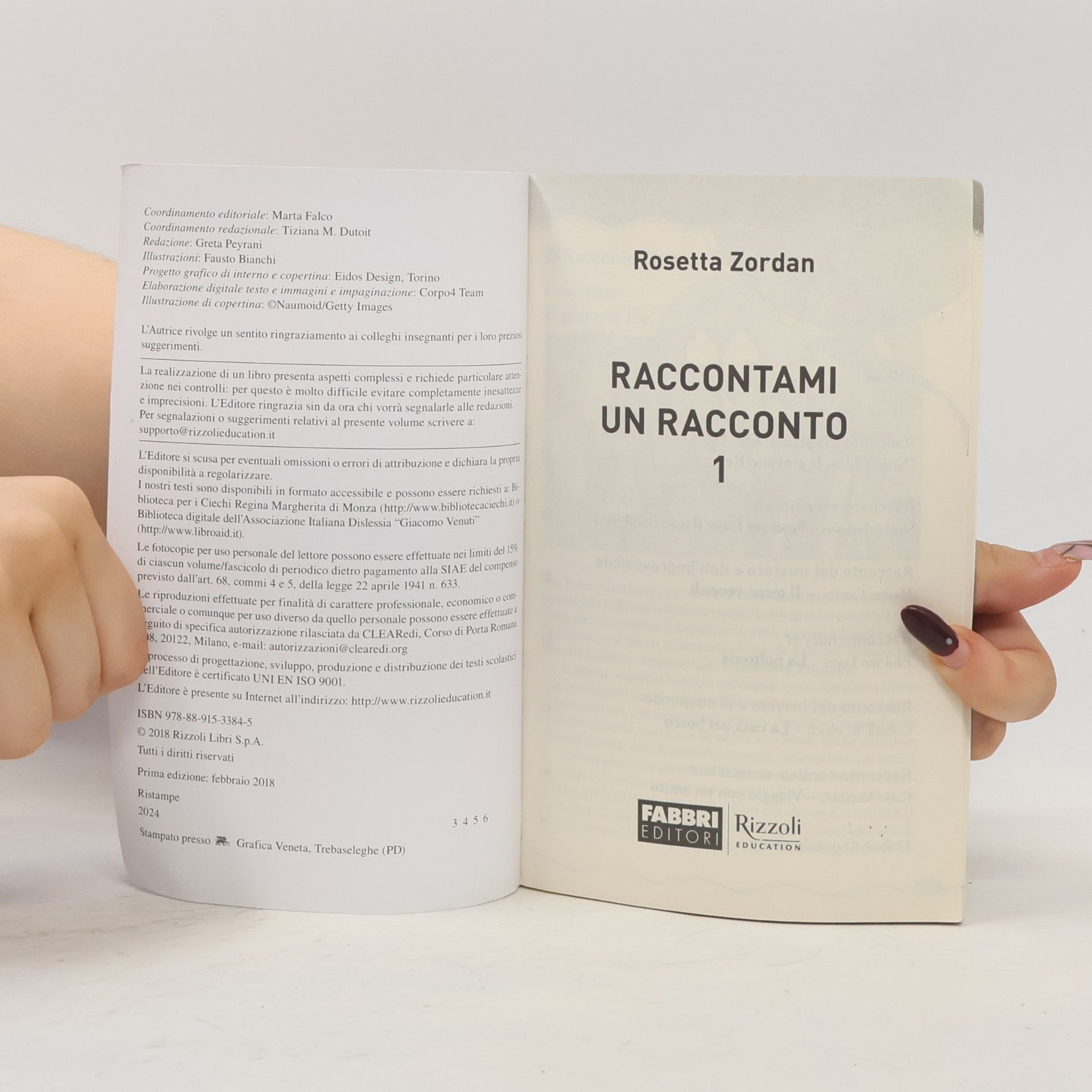 Rosetta Zordan Raccontami un racconto 1