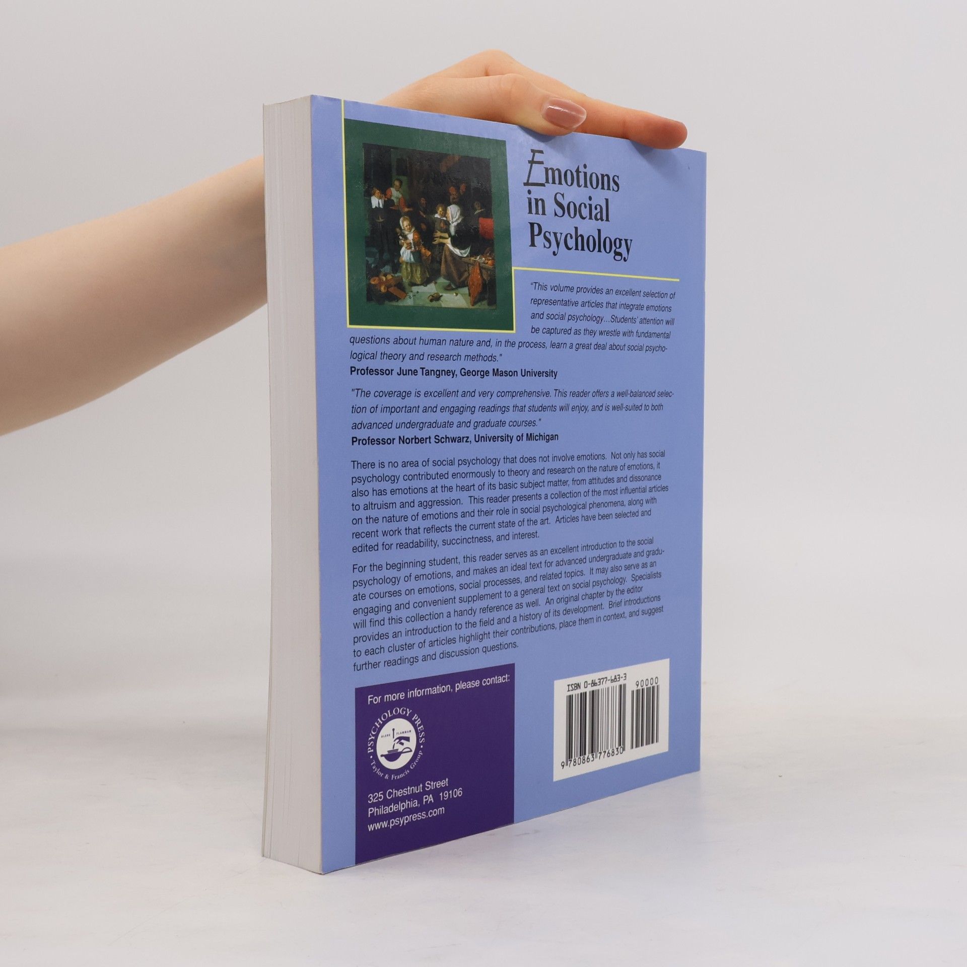 W. Gerrod Parrott Key Readings in Social Psychology: Emotions in Social Psychology