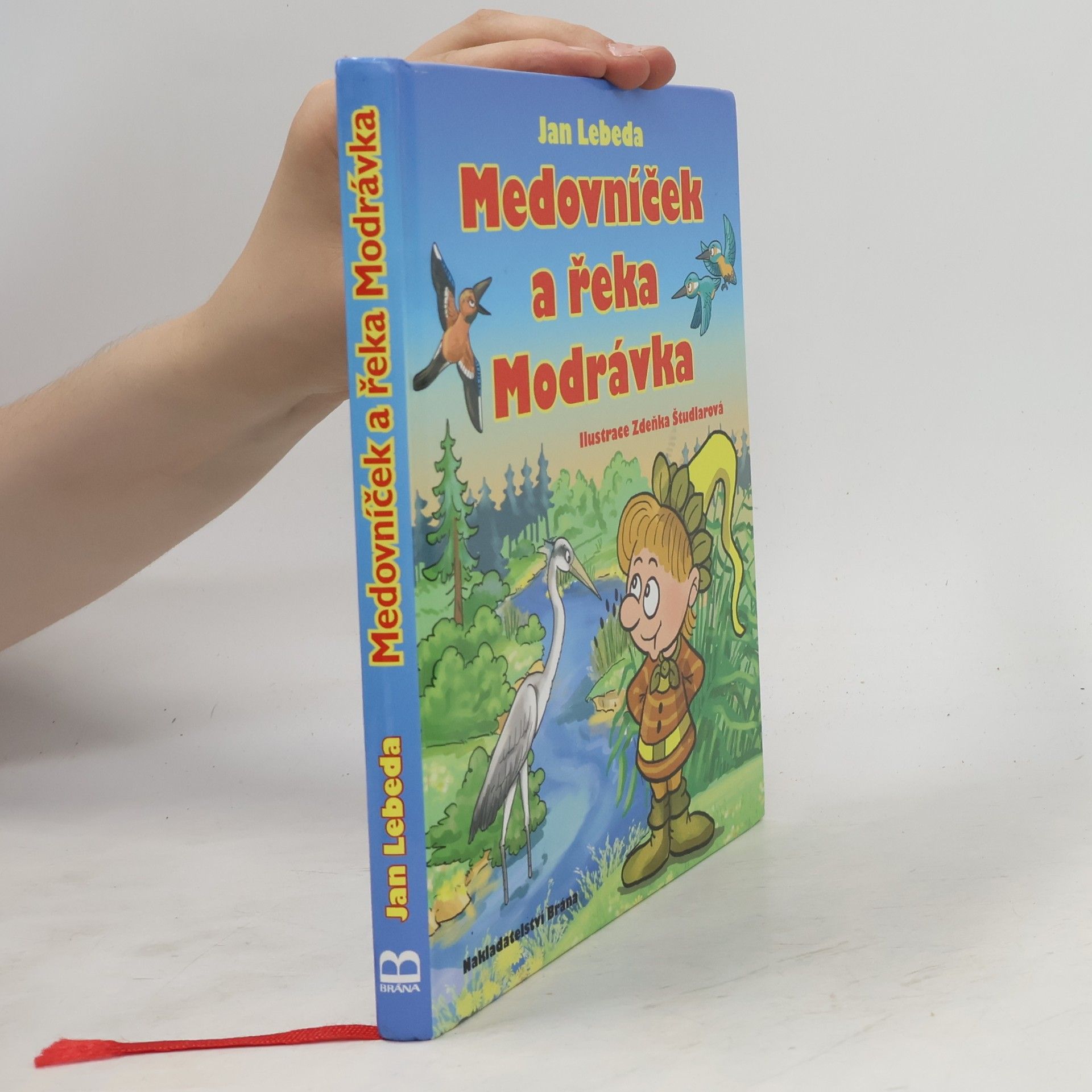 Jan Lebeda Medovníček a řeka Modrávka