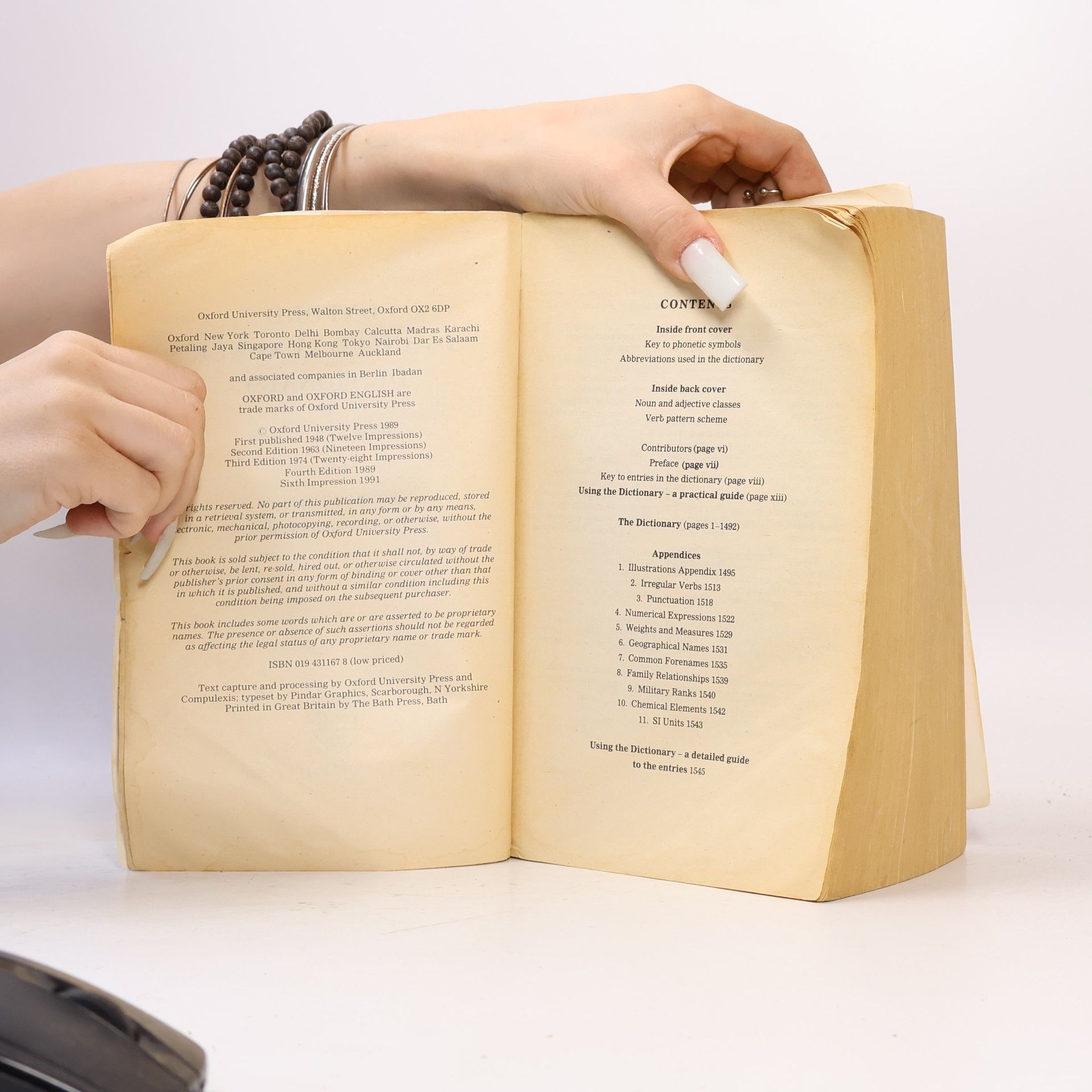 AP Cowie Oxford advanced learner's dictionary of current English