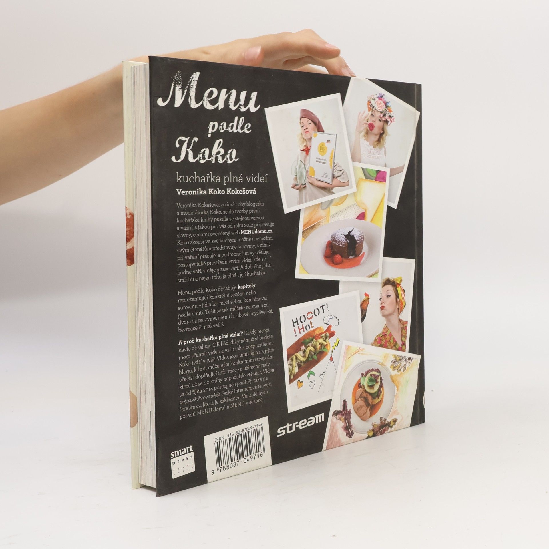 Veronika Koko Kokešová Menu podle Koko. Kuchařka plná videí