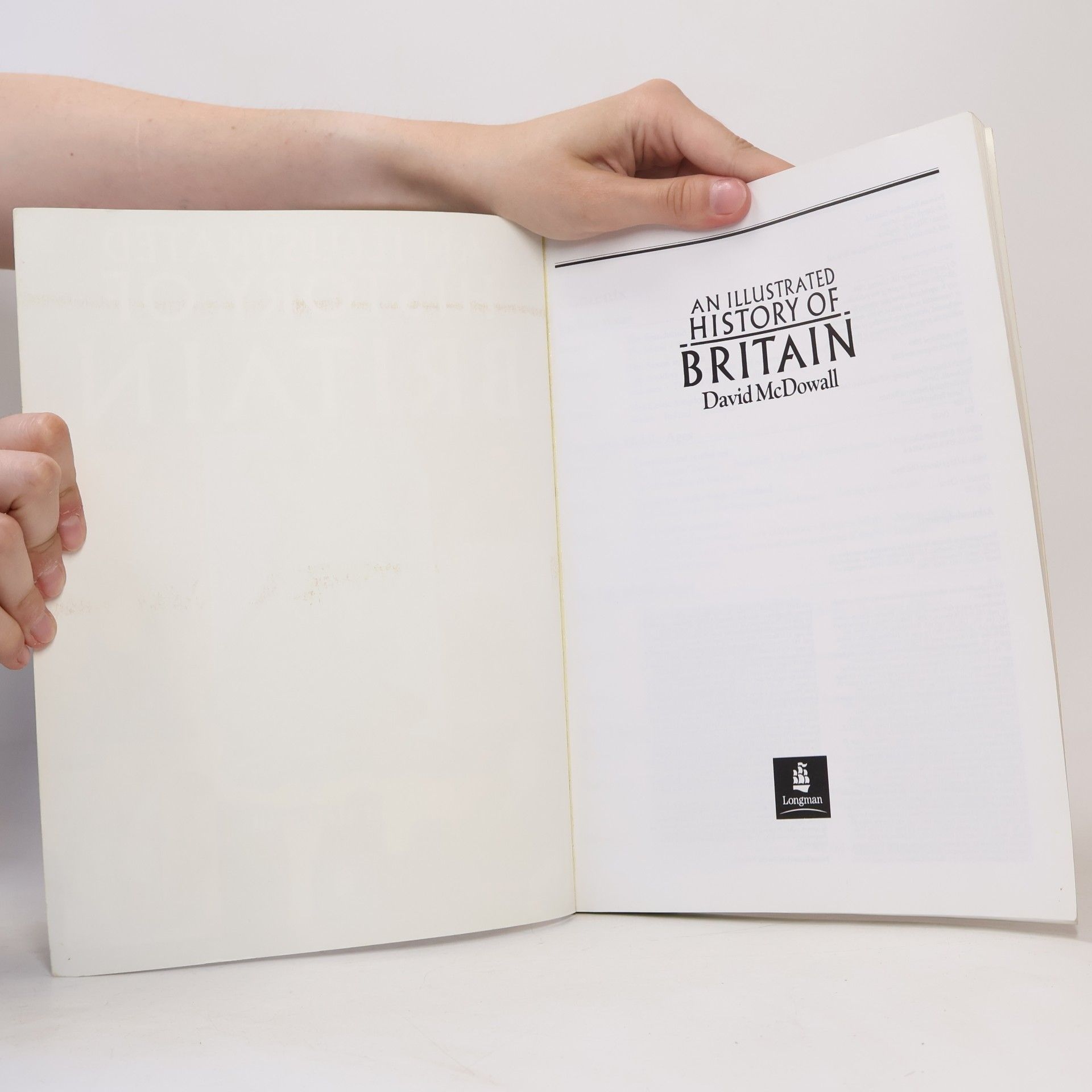 David McDowall An Illustrated History of Britain
