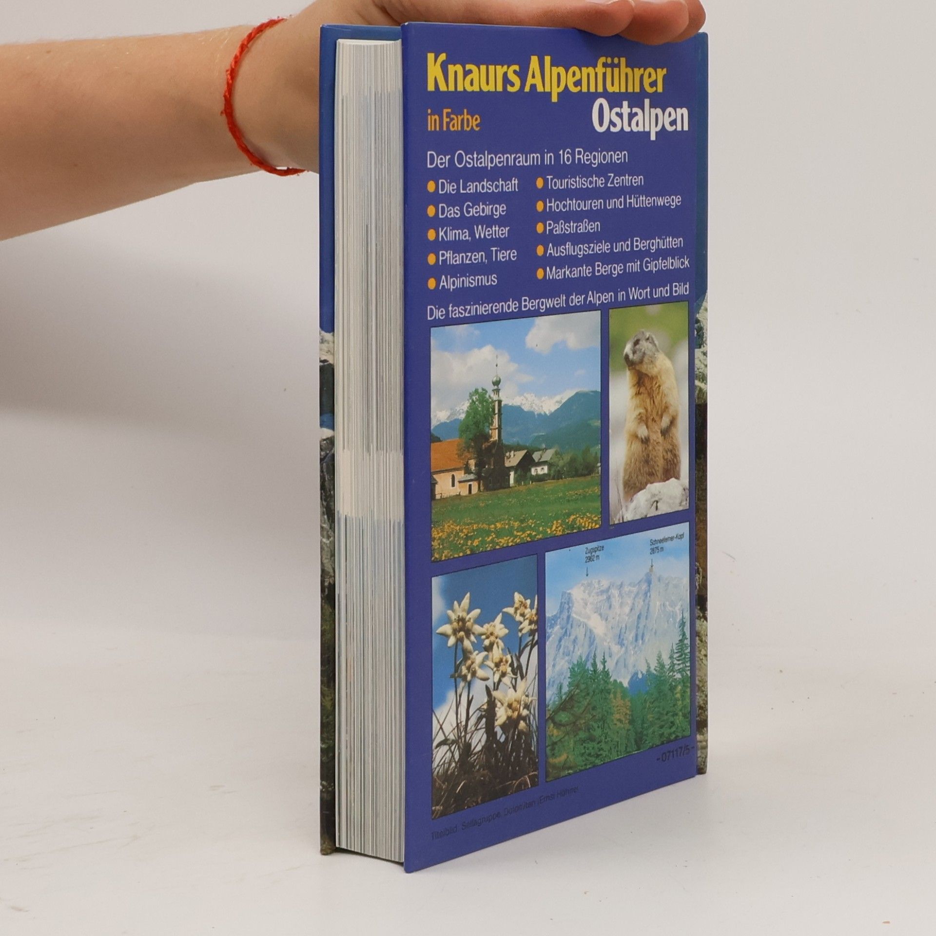 Kolektiv autorů Knaurs Alpenführer in Farbe. Ostalpen