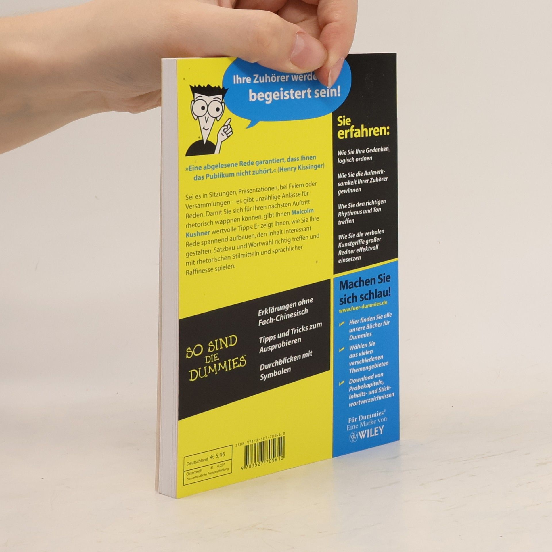 Malcolm L. Kushner Rhetorik für Dummies Das Pocketbuch