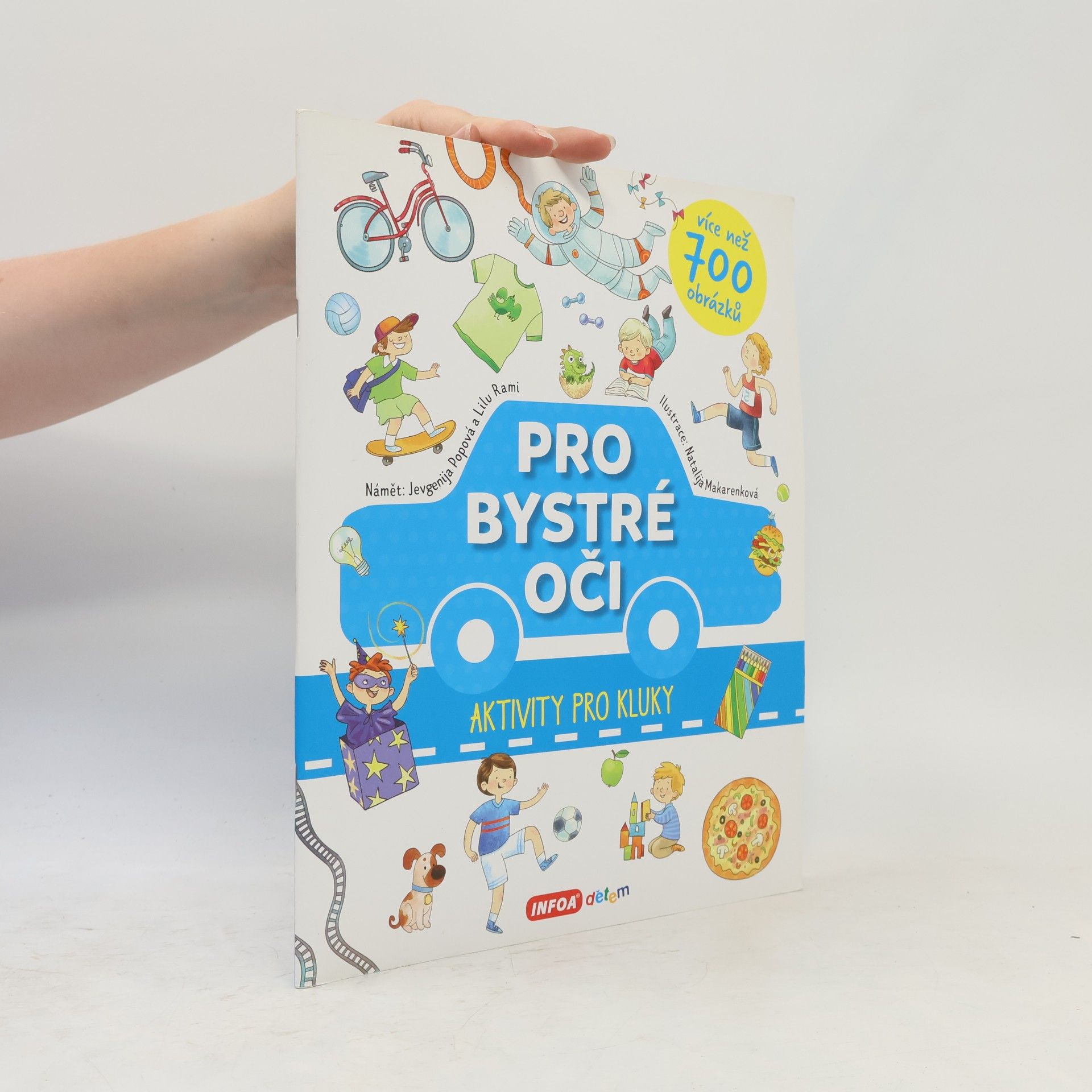 Natalija Makarenko Pro bystré oči. Aktivity pro kluky.