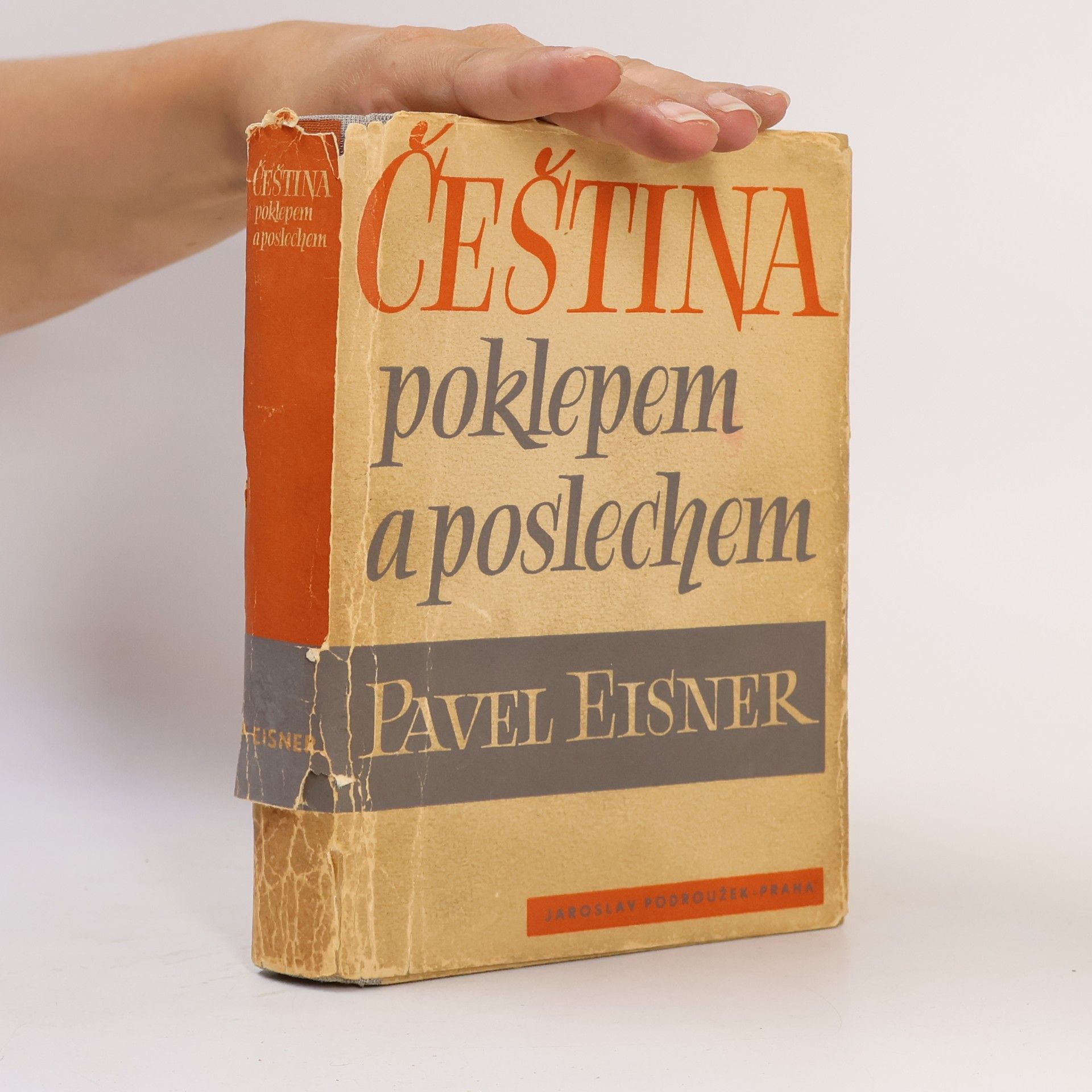 Pavel Eisner Čeština poklepem a poslechem