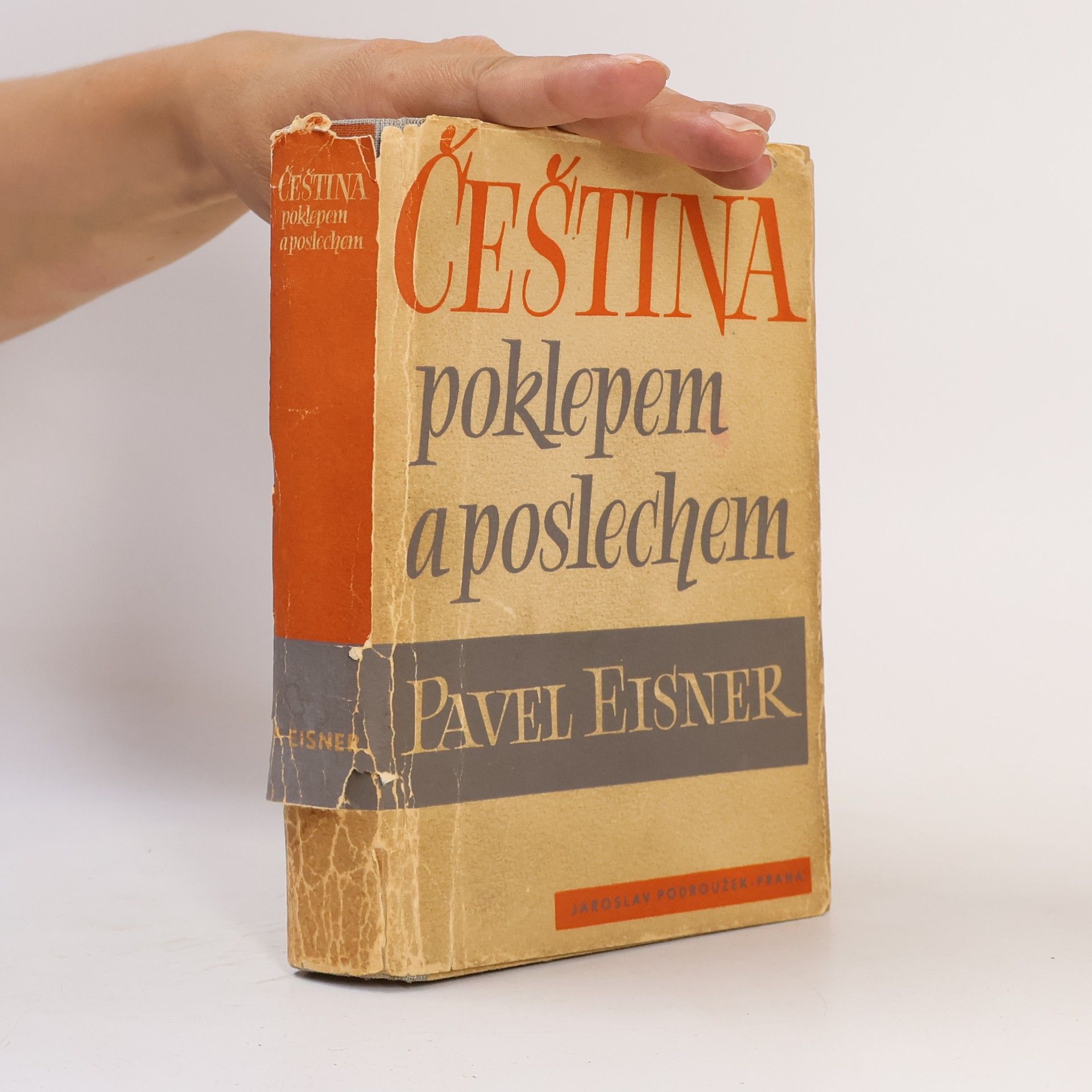 Pavel Eisner Čeština poklepem a poslechem