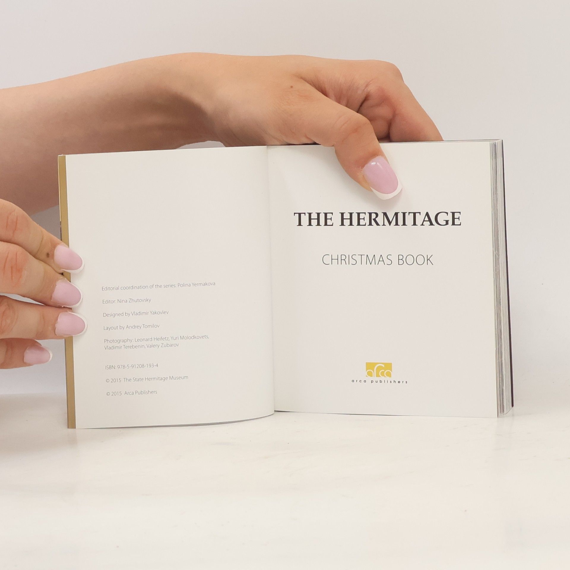 Vladimir Yakovlev Hermitage Christmas Book