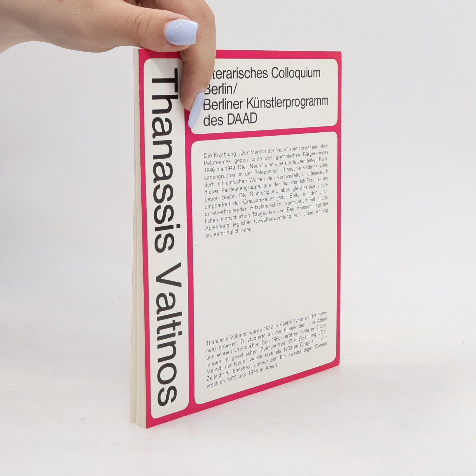 Thanassis Valtinos LCB-Editionen - 44: Der Marsch der Neun