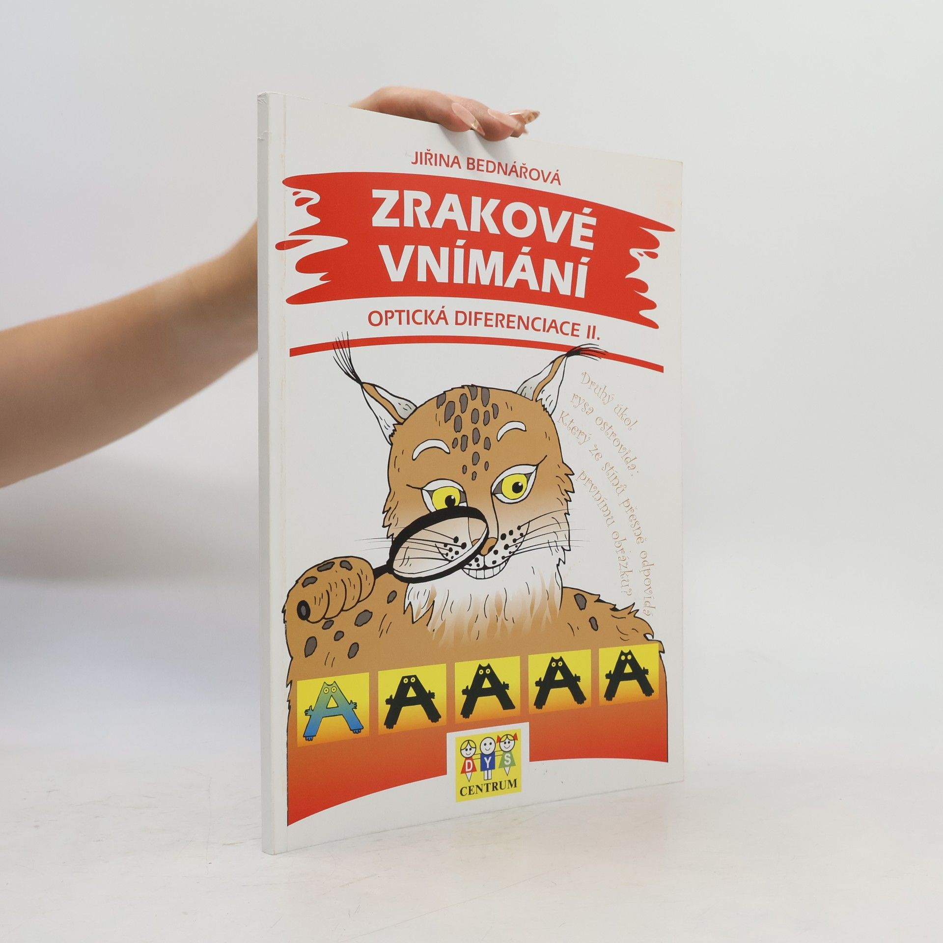 Jiřina Bednářová Zrakové vnímání, Optická diferenciace II.