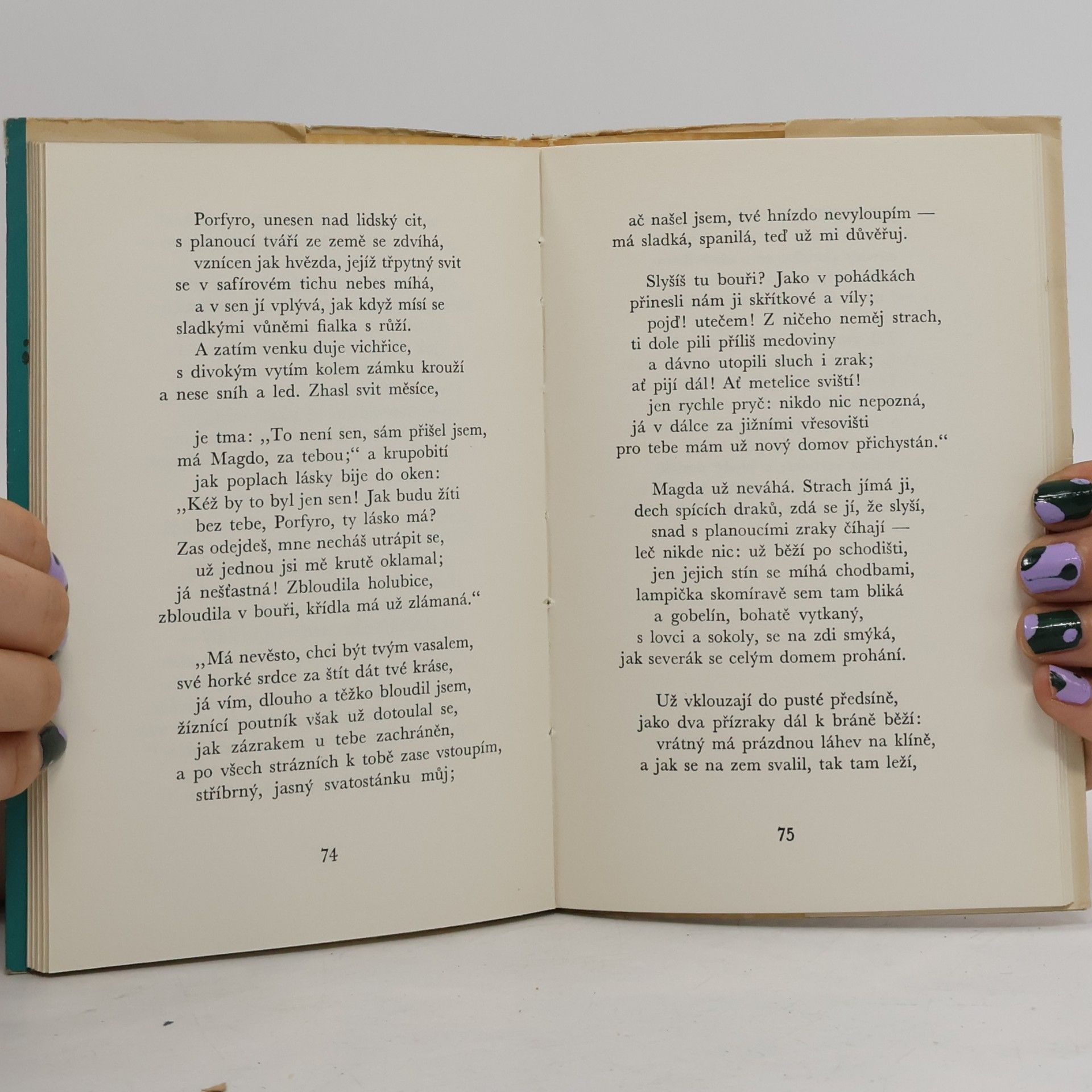 John Keats Když mraky září