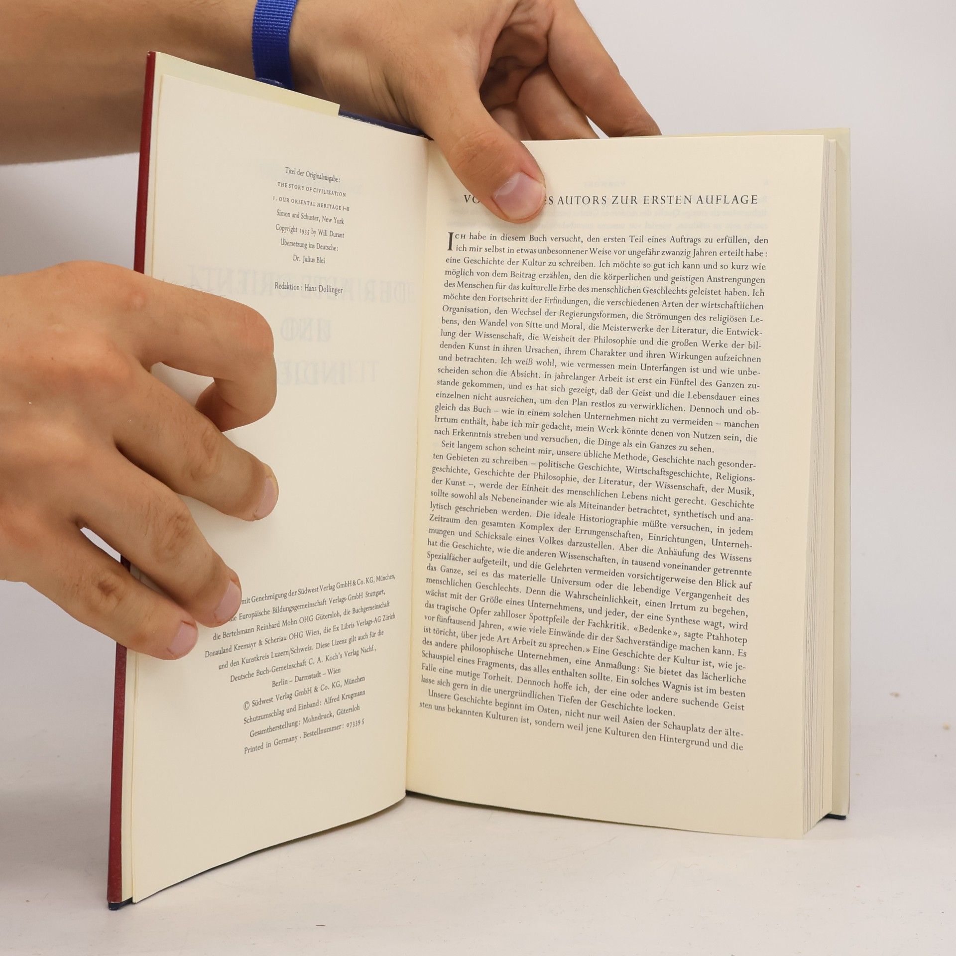 Autorenkollektiv Durant Kulturgeschichte der Menschheit. Der alte Orient und Indien