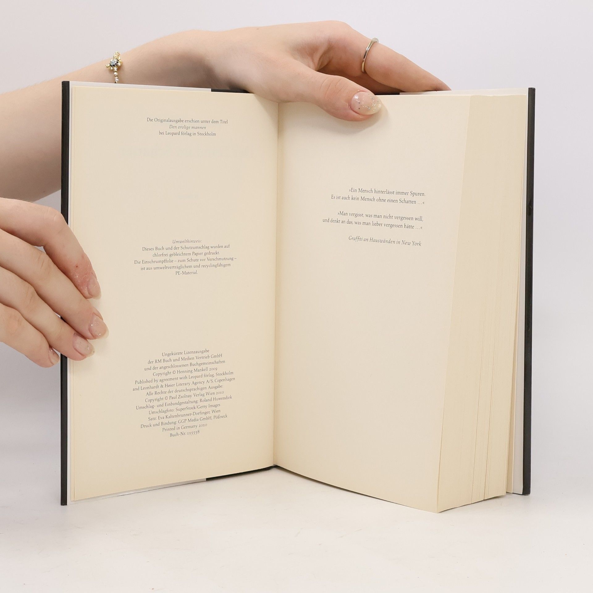 Henning Mankell Der Feind im Schatten