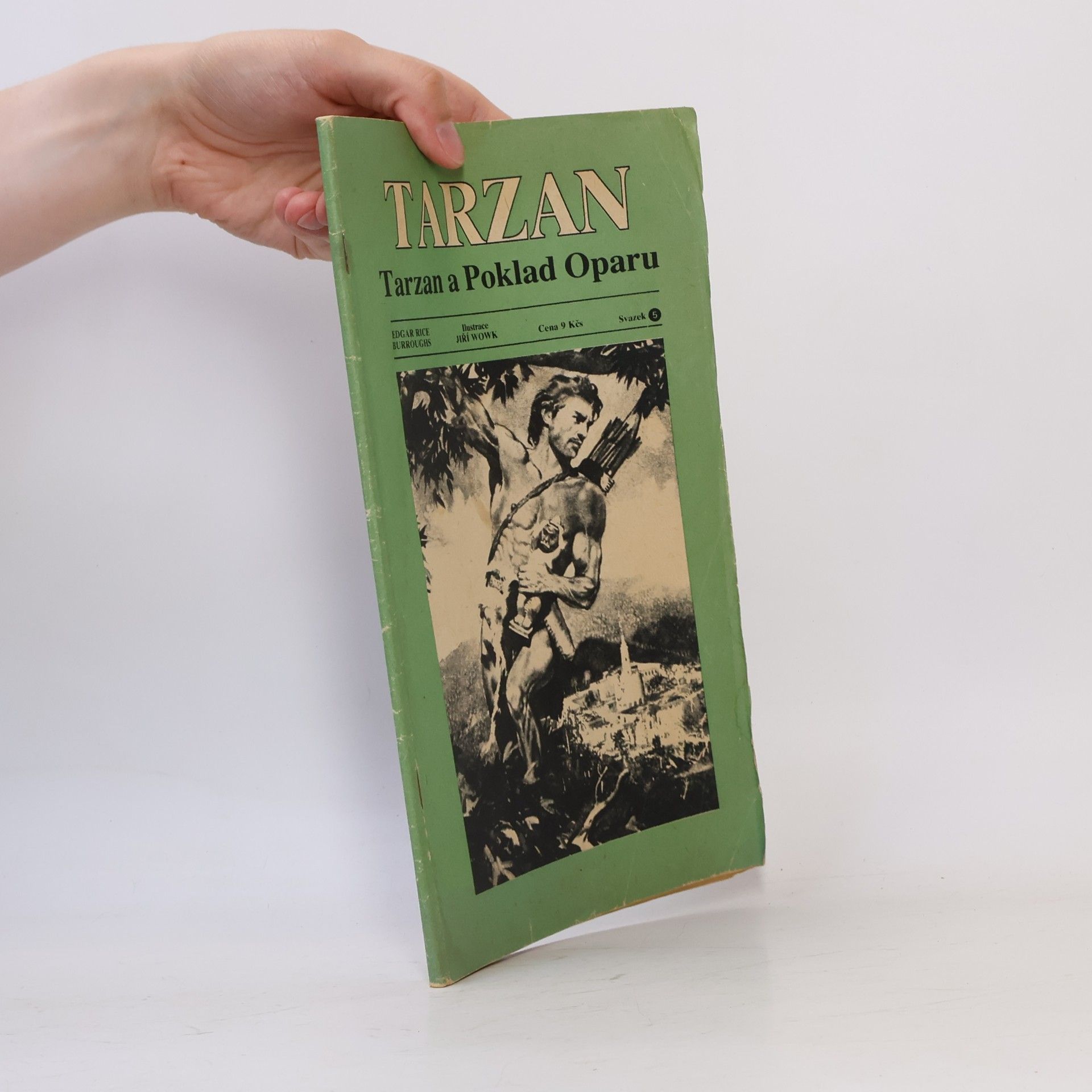 Edgar Rice Burrroughs Tarzan 5. Tarzan a poklad Oparu