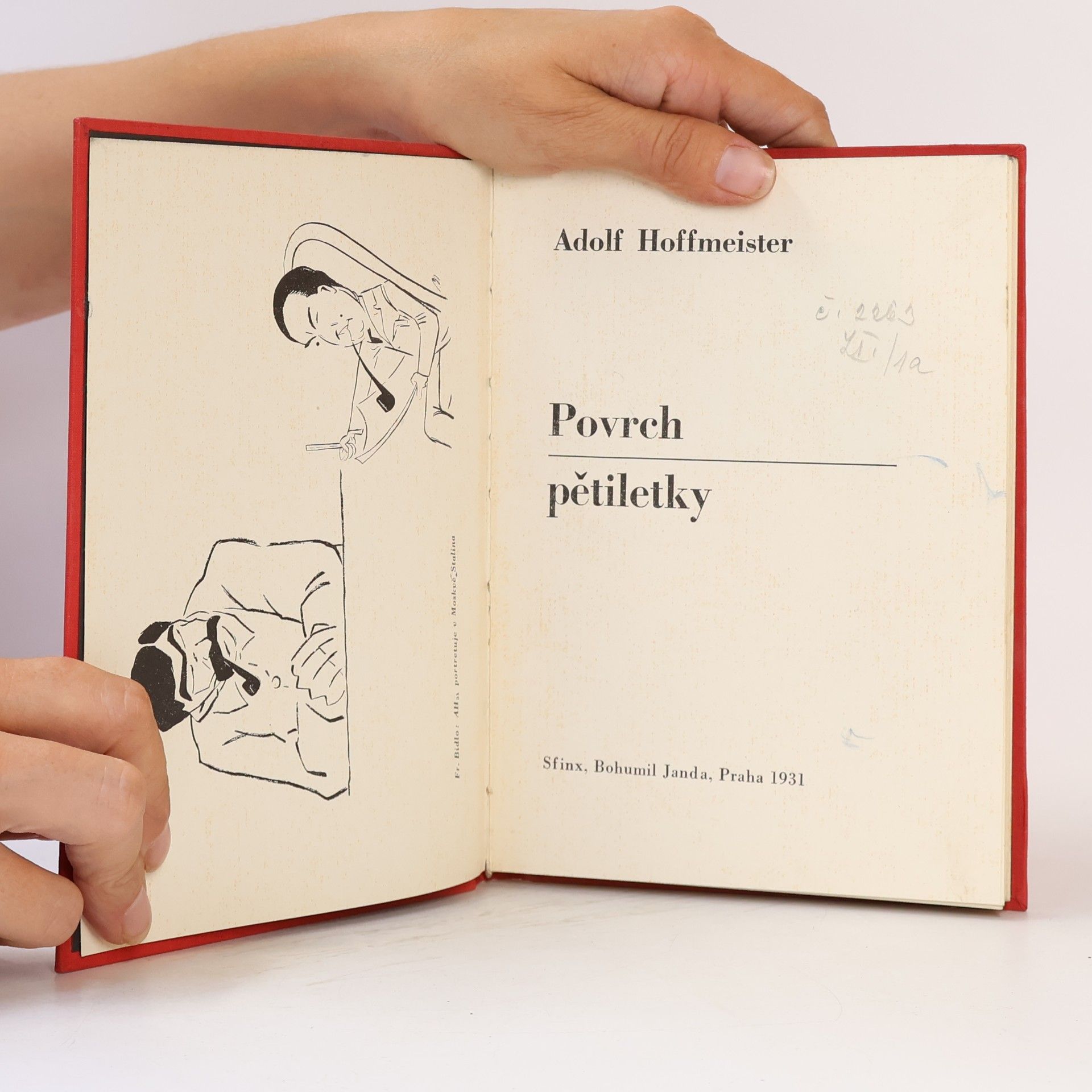 Adolf Hoffmeister Povrch pětiletky