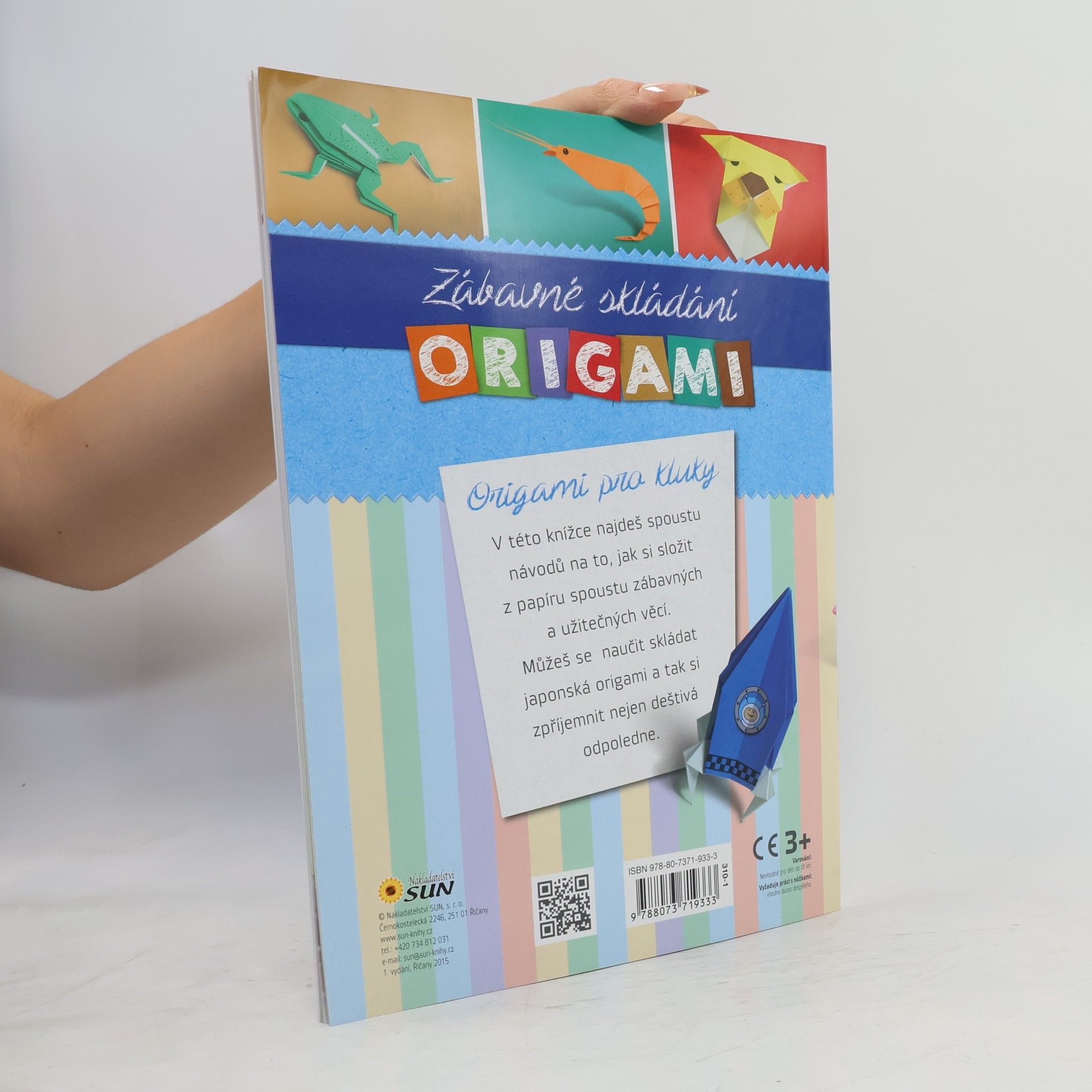 Kolektiv autorů Origami pro kluky. Zábavné skládání