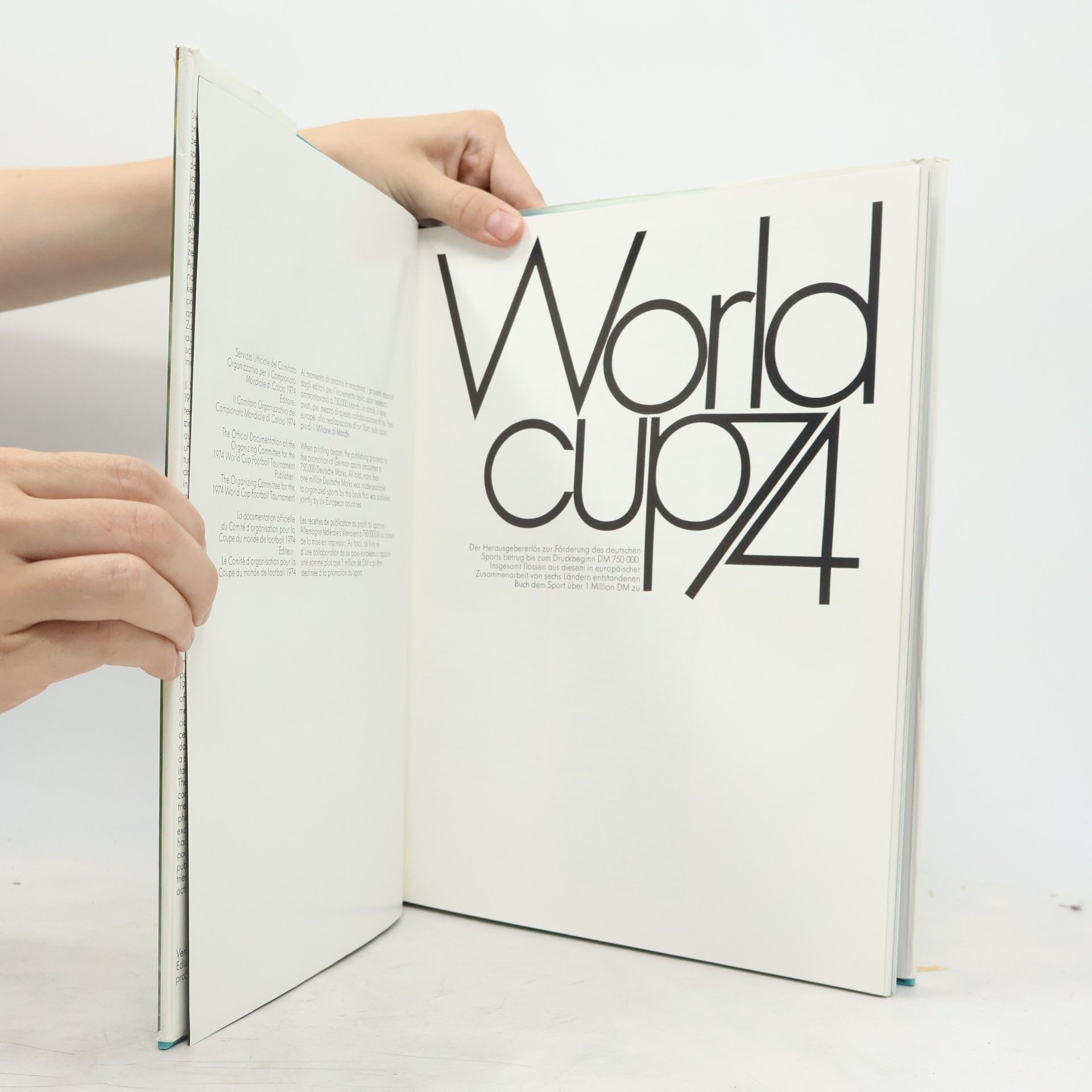 Collectif d'auteurs World Cup 1974
