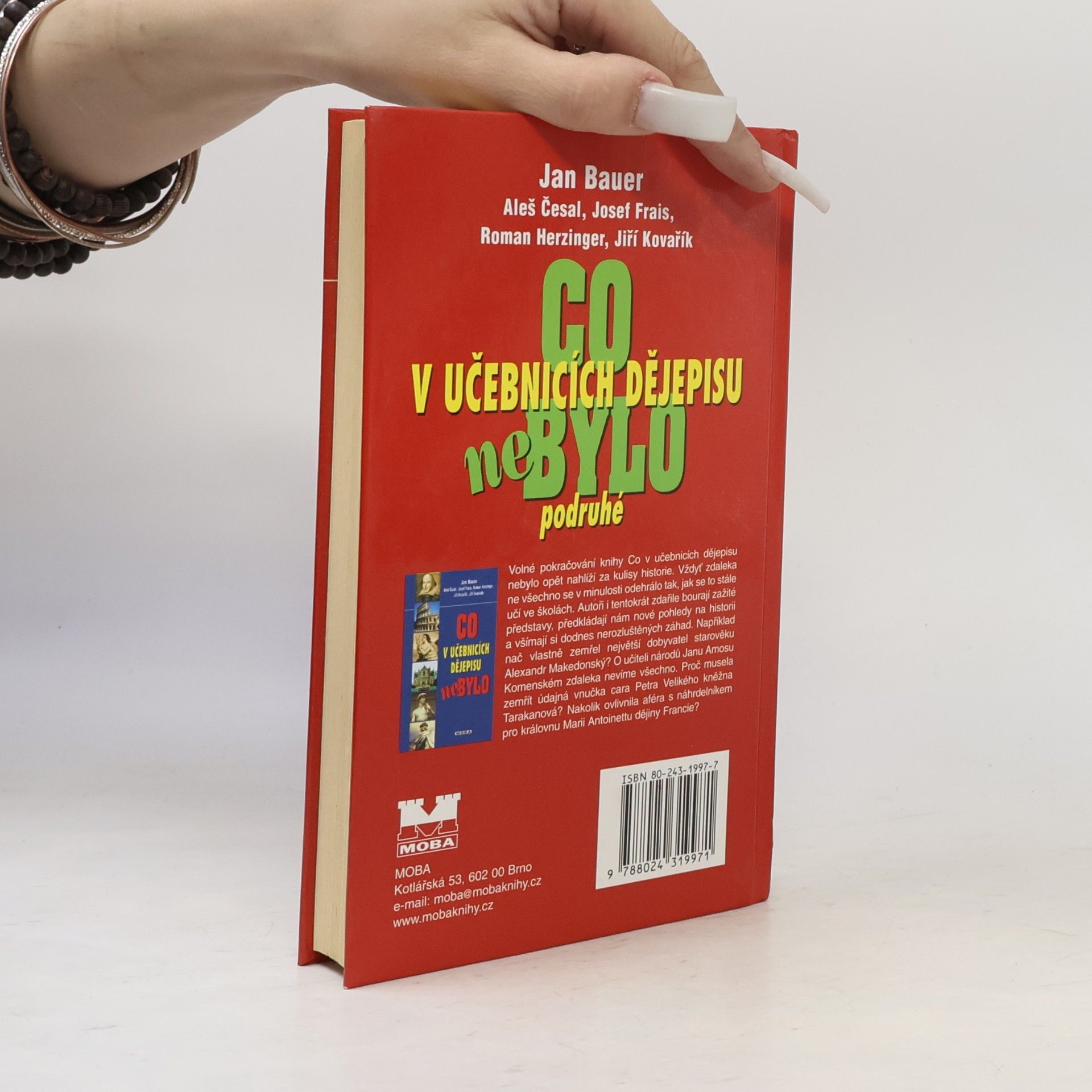 Jiří Kovařík Co v učebnicích dějepisu nebylo podruhé