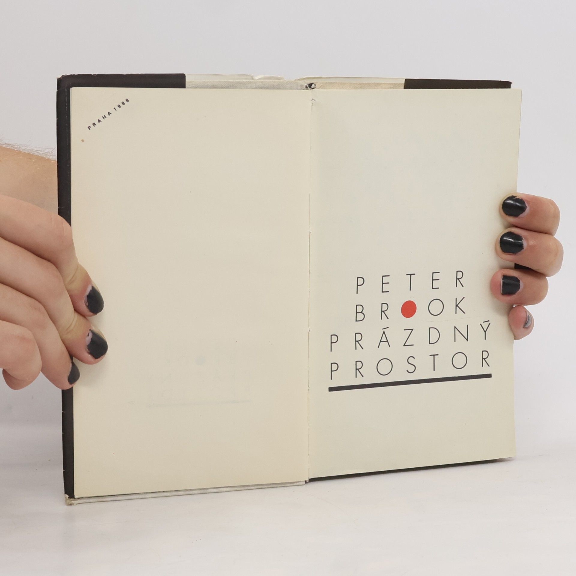 Peter Brook Prázdný prostor