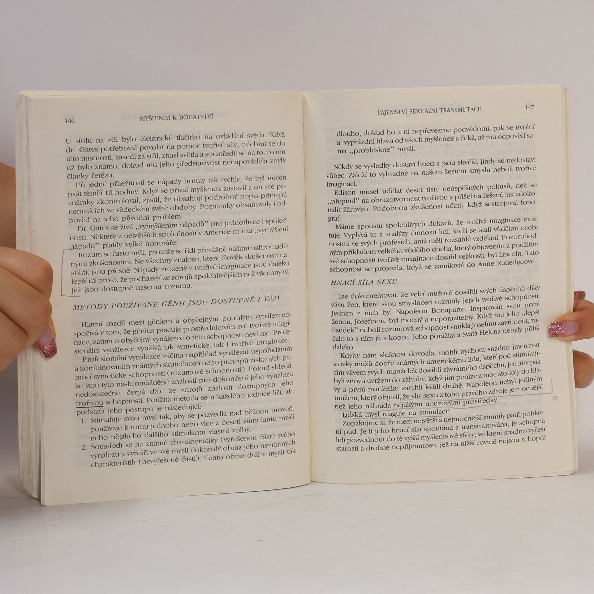 Napoleon Hill Myšlením k bohatství