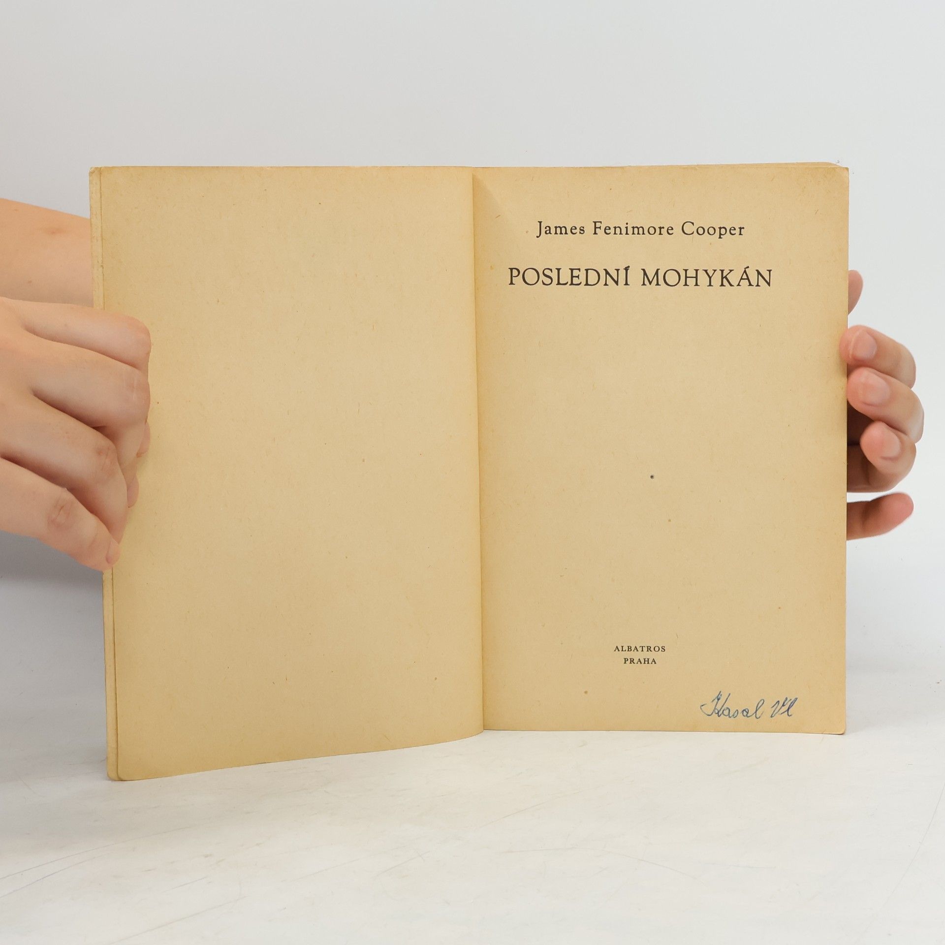 James Fenimore Cooper Poslední Mohykán